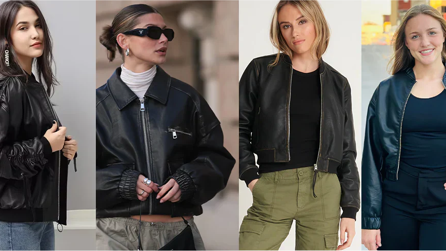Eco-Friendly Leather Bomber Jackets USA 2025