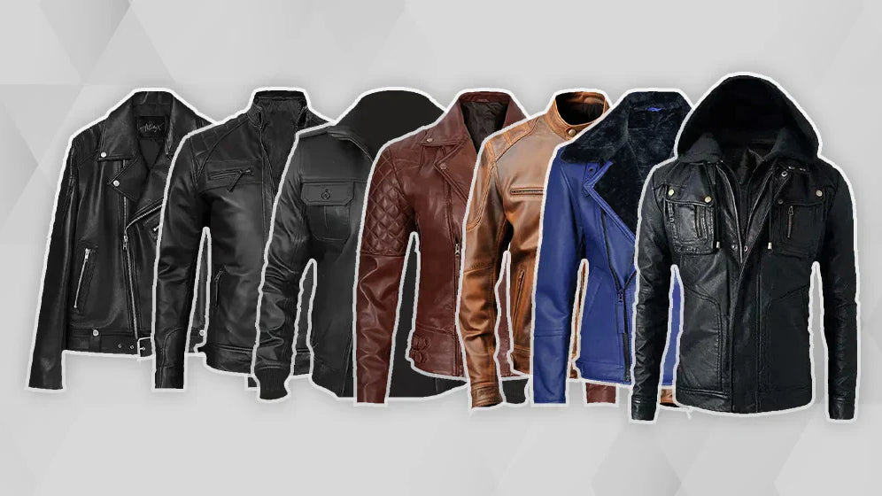 types of men’s biker jackets