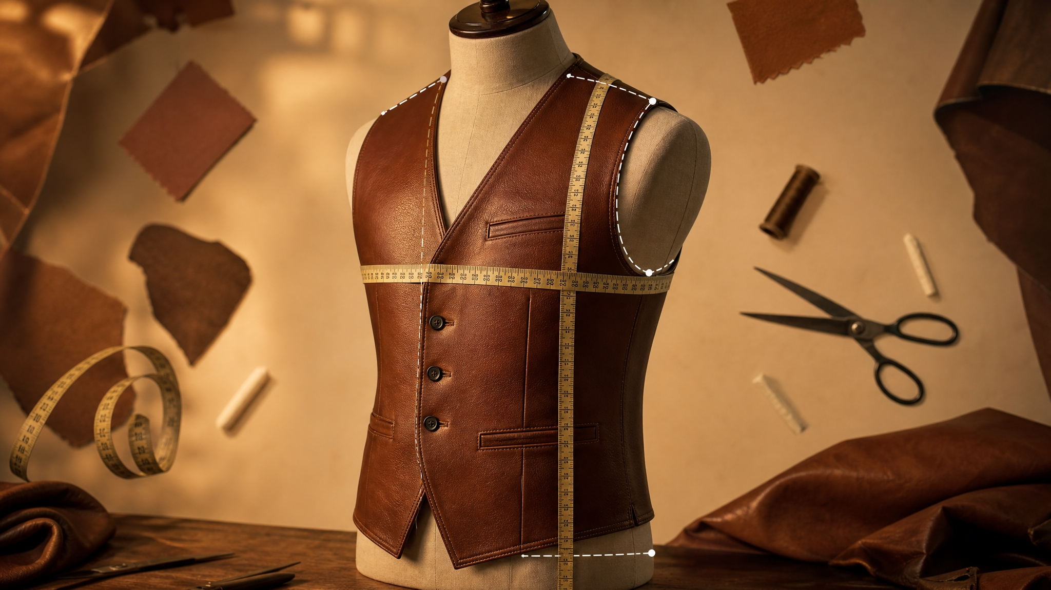 How Should a Leather Vest Fit The Shoulder, Chest and Length Checks That Matter