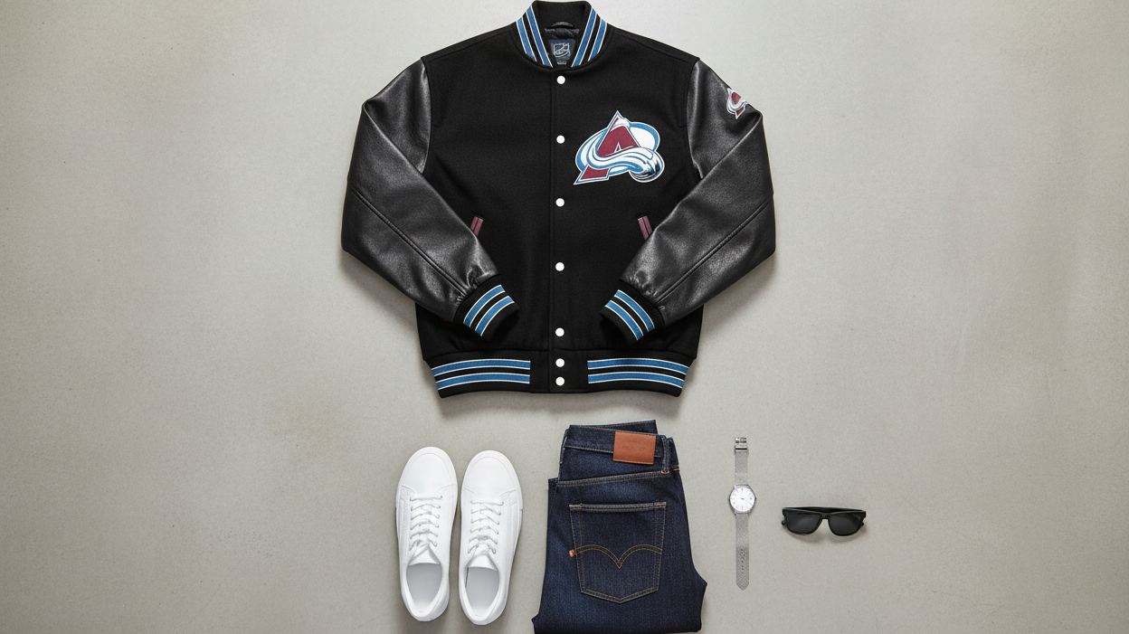 NHL Varsity Jacket Outfit Ideas for Men: How to Style Hockey Jackets
