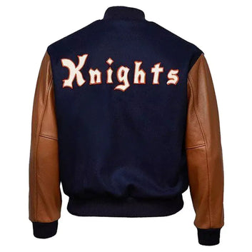 New York Knights Robert Redford Women Varsity Jacket The Natural Roy Hobbs Wool Jacket