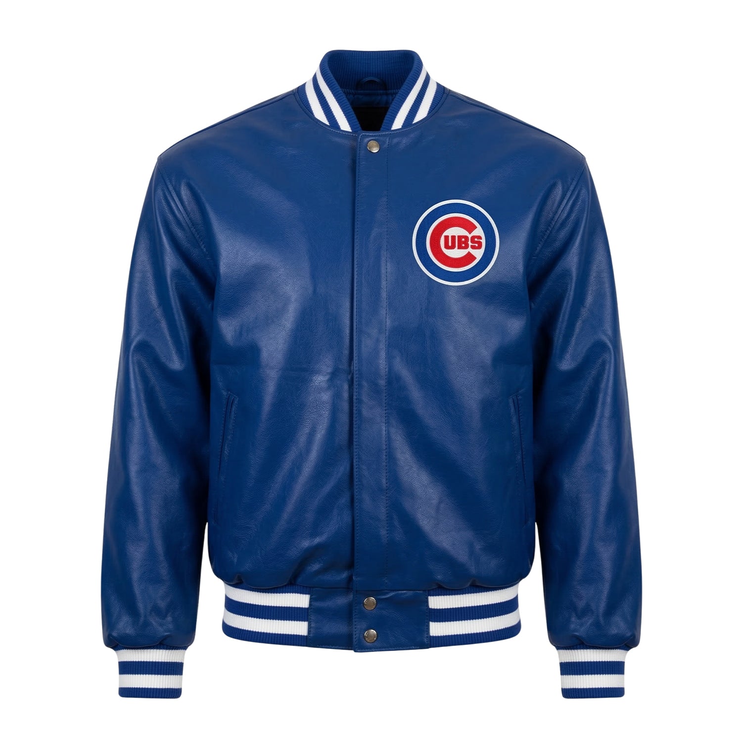 MLB Men's Chicago Cubs Blue Varsity Jacket