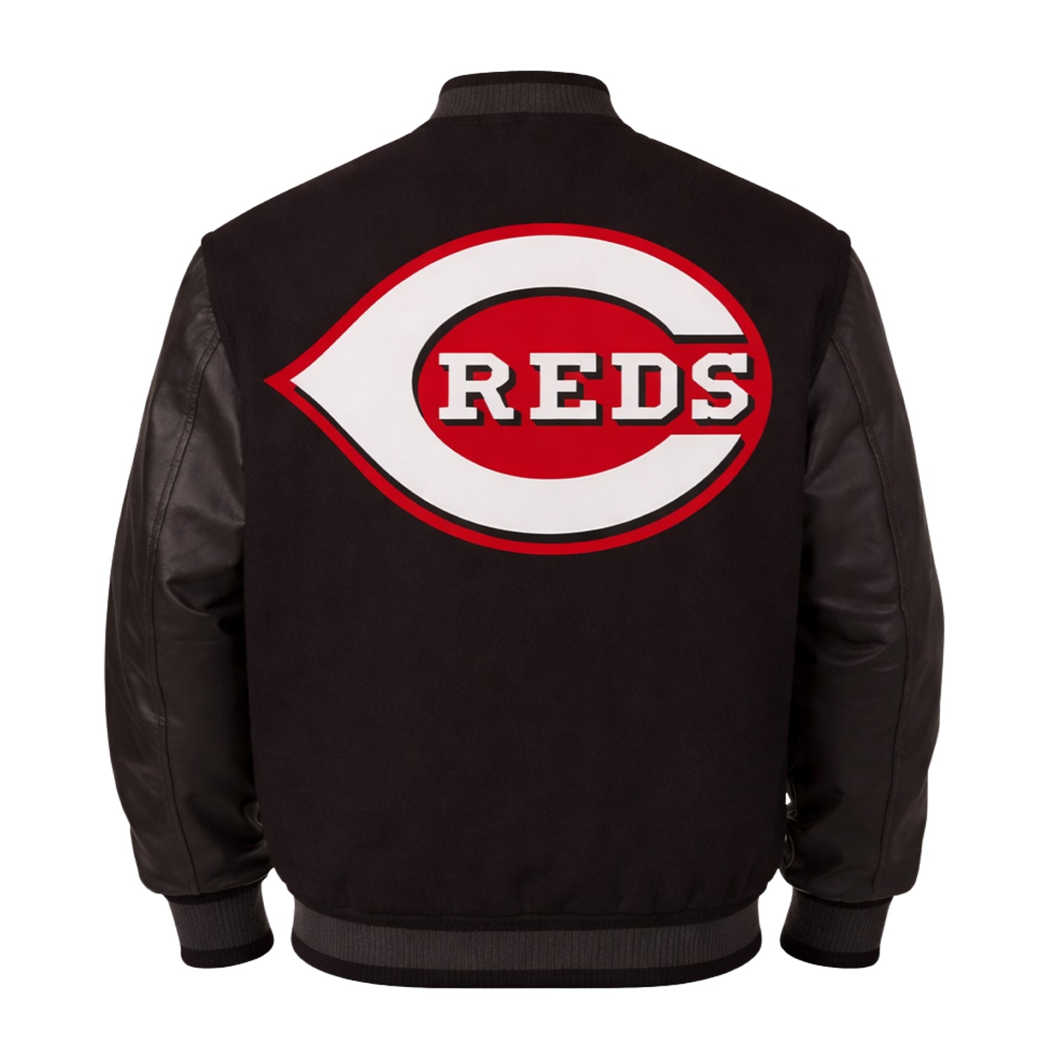 MLB Men's Cincinnati Reds Varsity Jacket (Back)