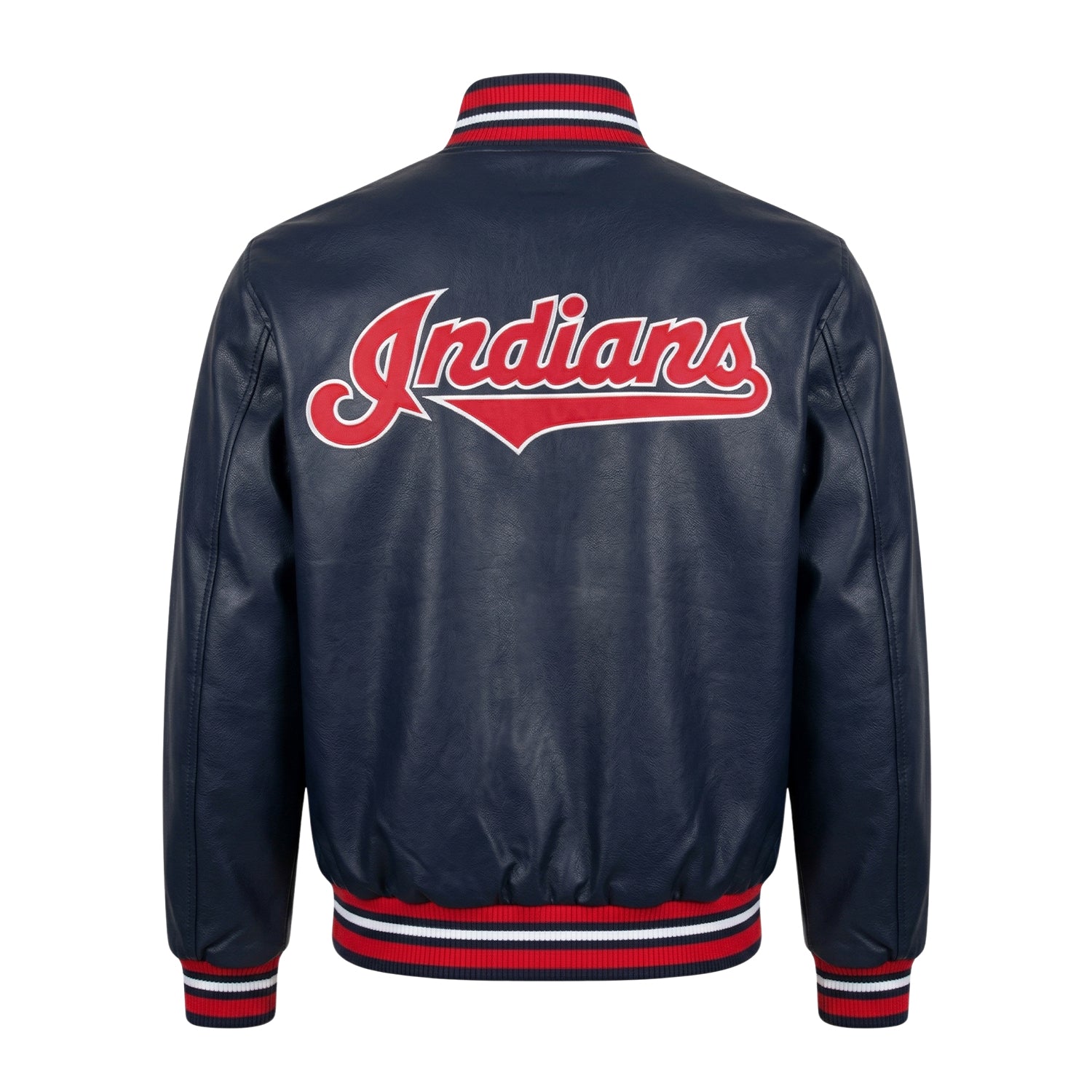 MLB Men's Cleveland Indians Varsity Jacket (Back)