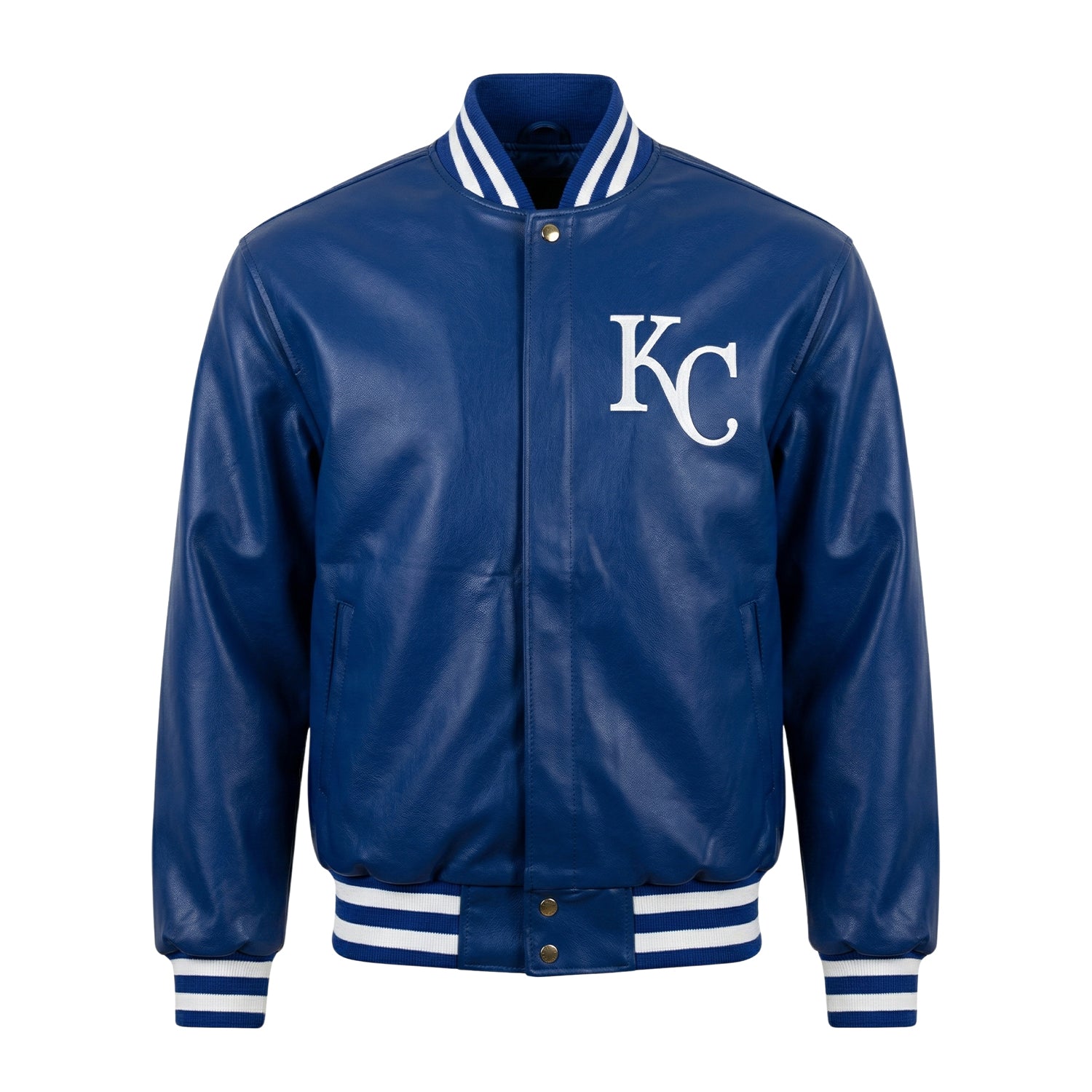 MLB Men's Kansas City Royals Blue Varsity Jacket