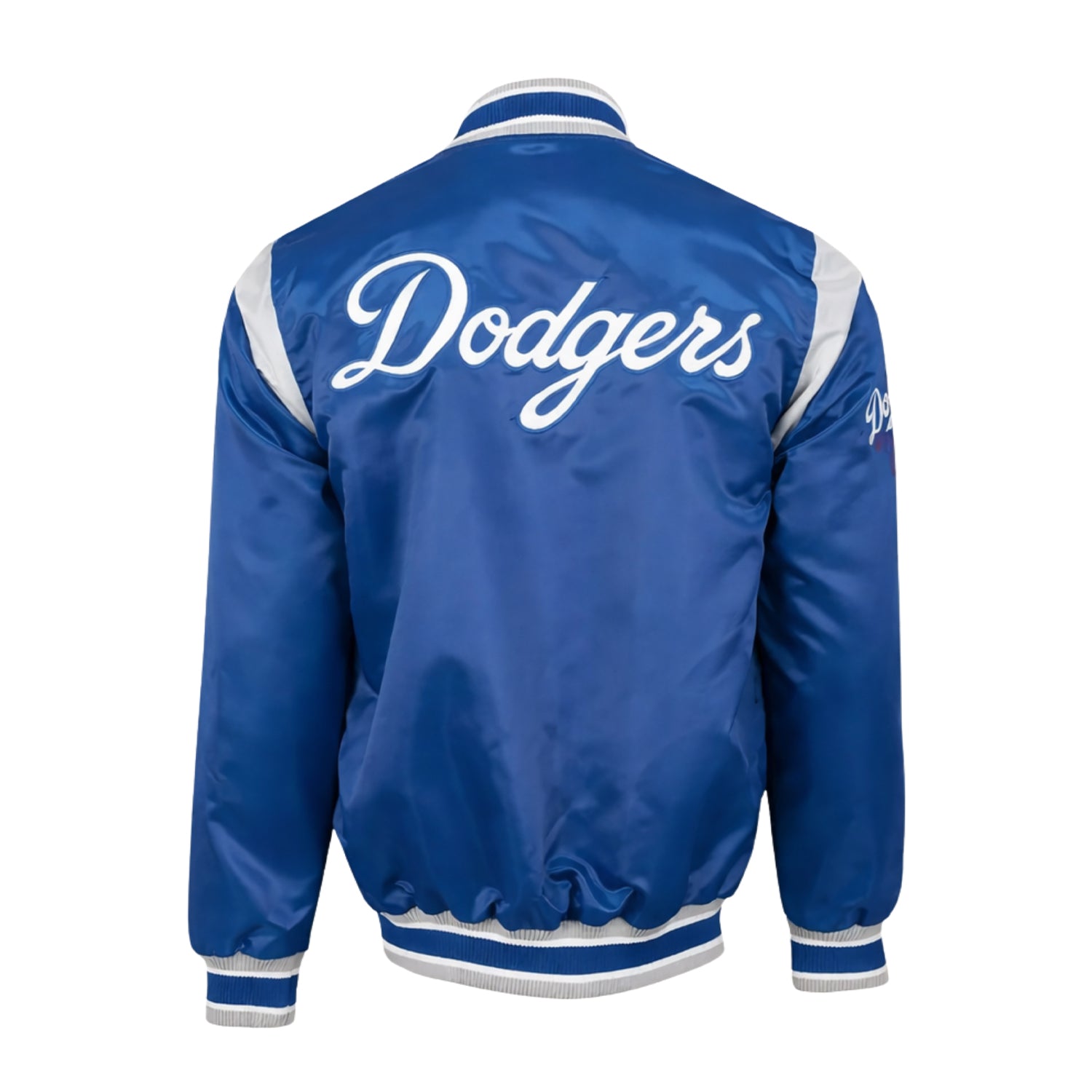 MLB Men's Los Angeles Dodgers Royal Blue Varsity Jacket (Back)