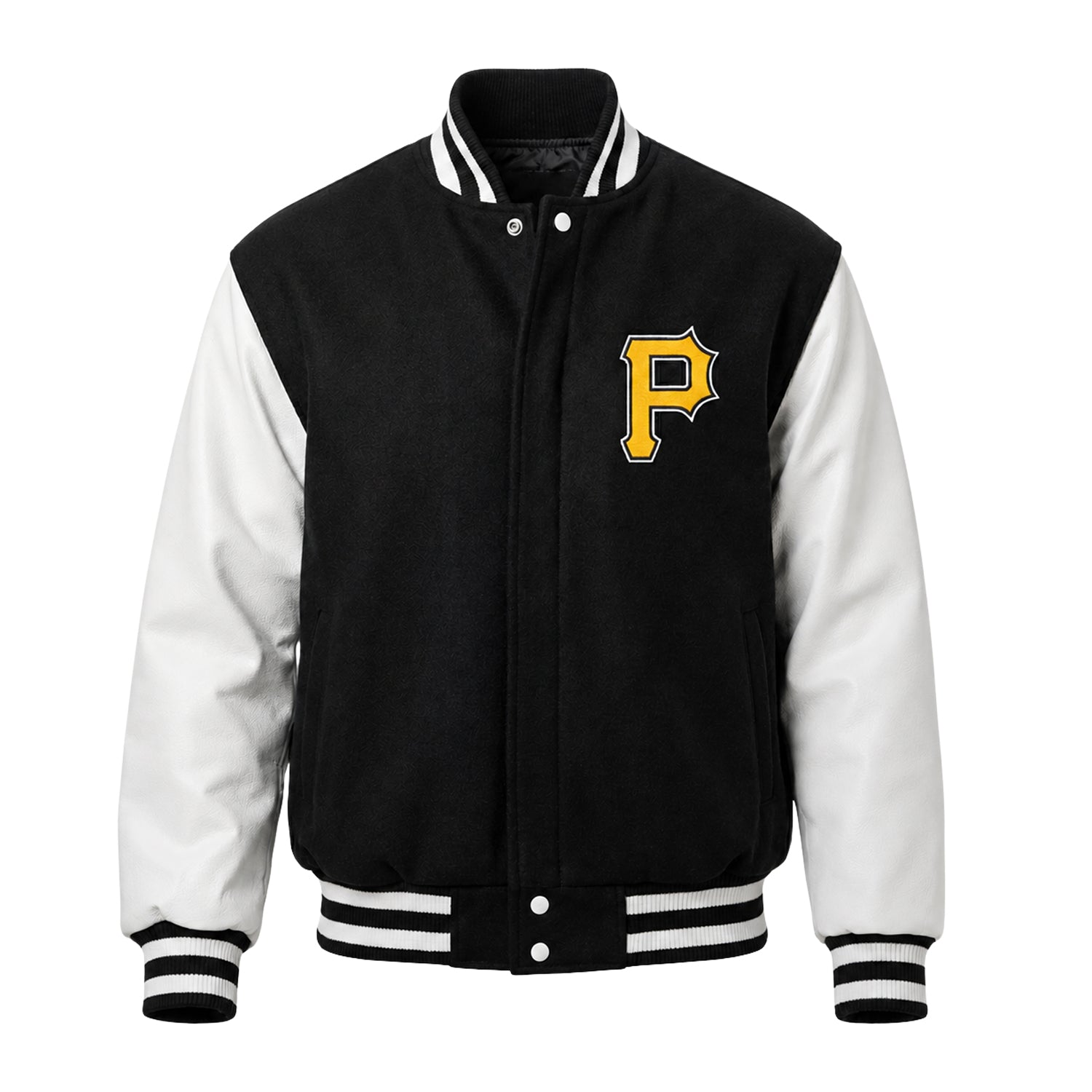 MLB Men's Pittsburgh Pirates Premium Wool Varsity Jacket