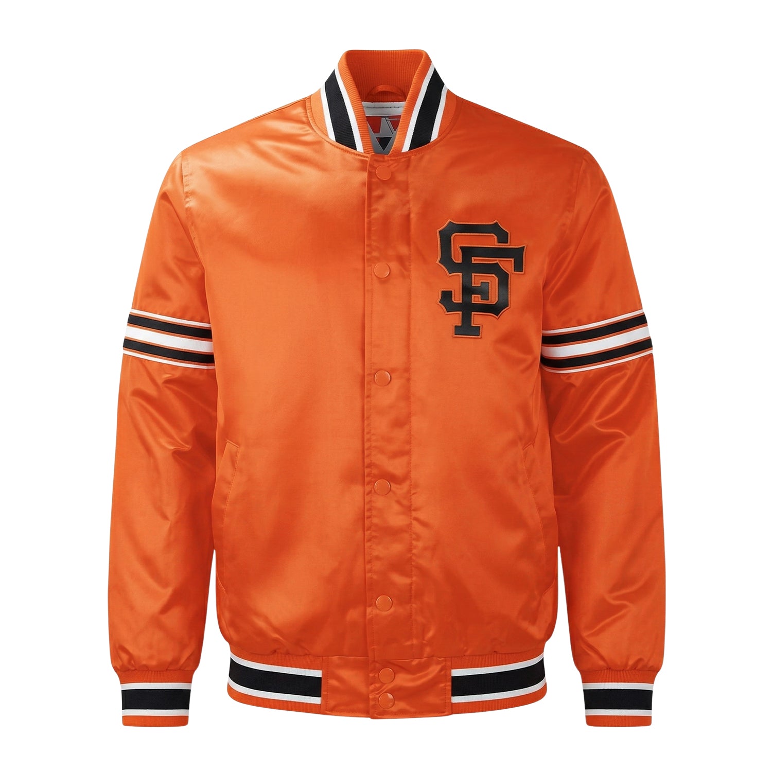 MLB Men's San Francisco Giants Orange Varsity Jacket