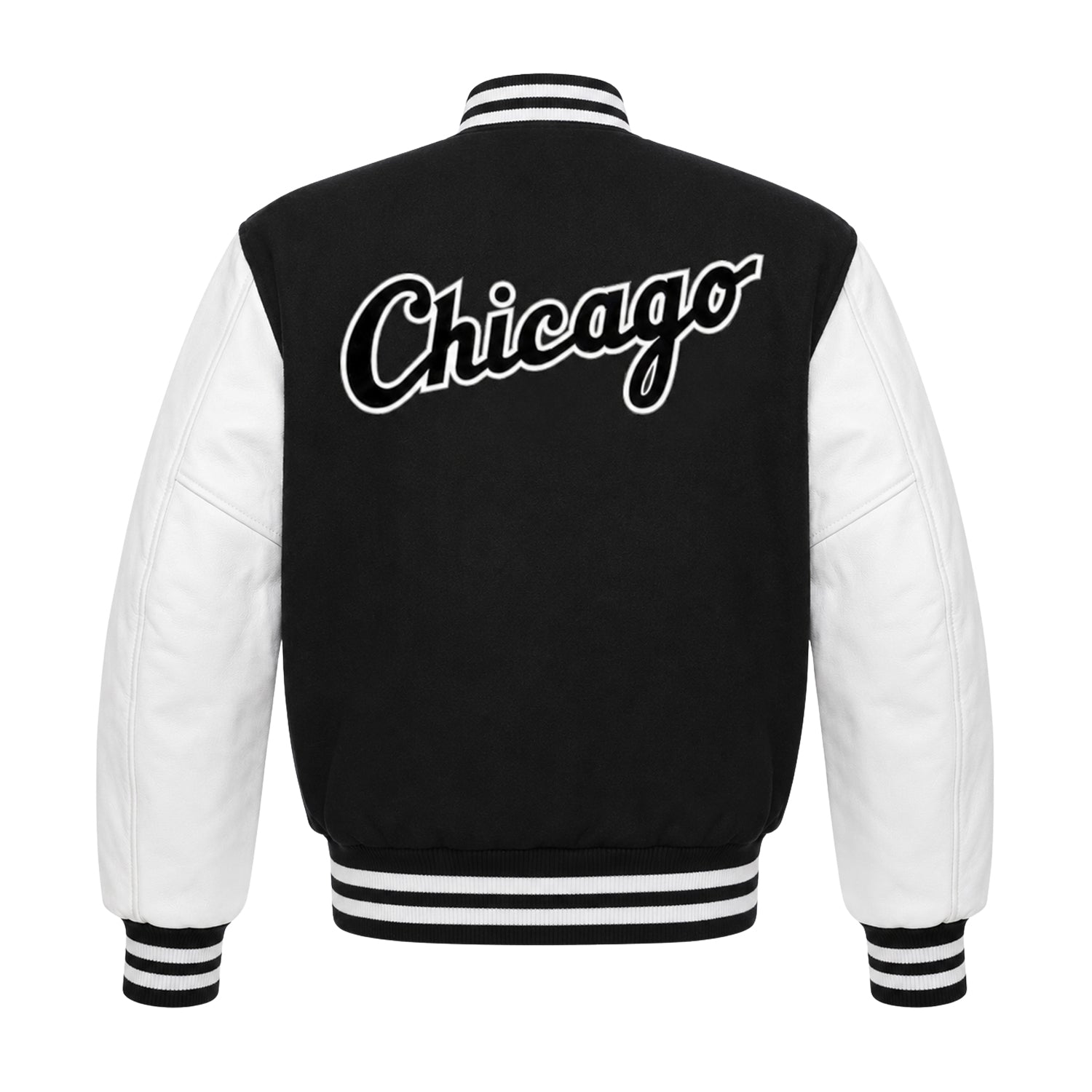 MLB Women's Chicago White Sox Varsity Jacket (Back)