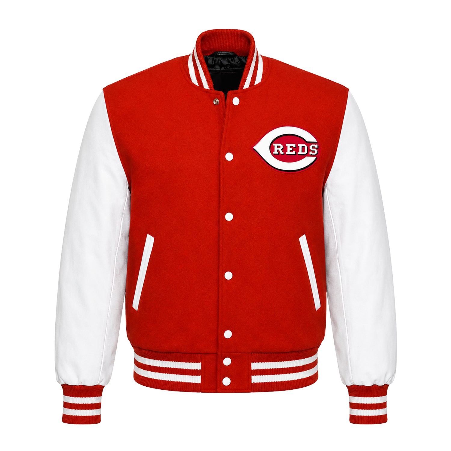 MLB Women's Cincinnati Reds Varsity Jacket