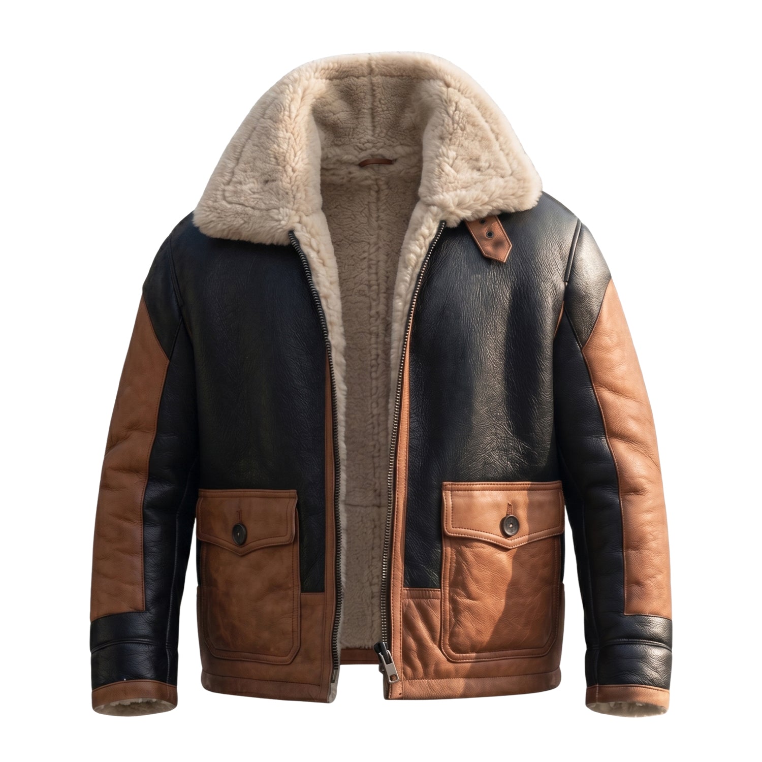 Men's B3 Flight Classic RAF Design Shearling Jacket