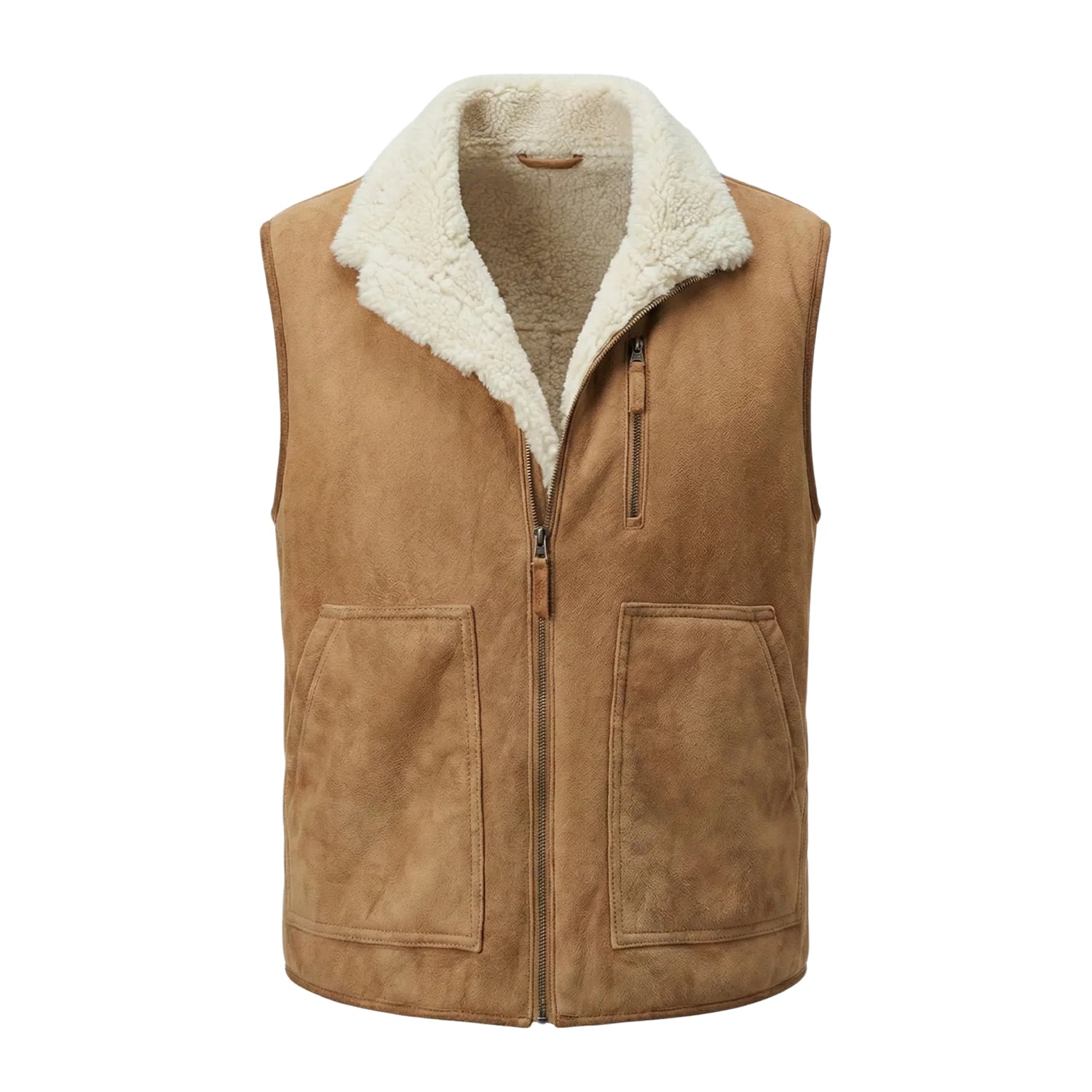 Men's Vest RAF Inspired Shearling Jacket