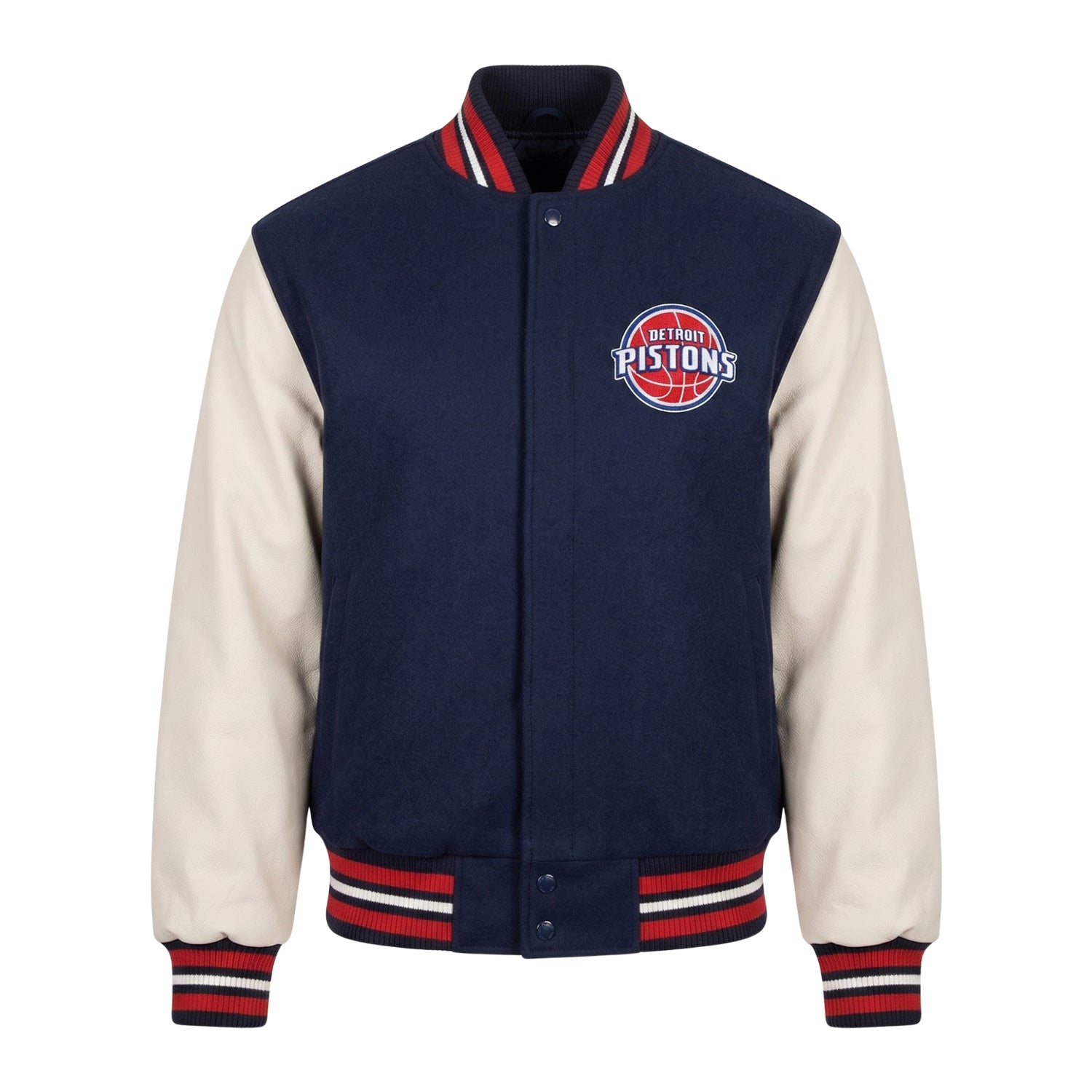NBA Men's Detroit Pistons Varsity Jacket