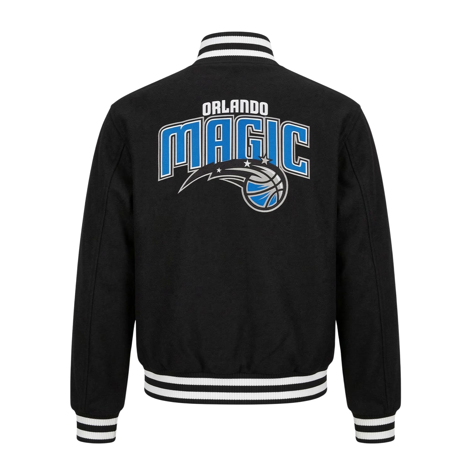 NBA Men's Orlando Magic Black Varsity Jacket (Back)