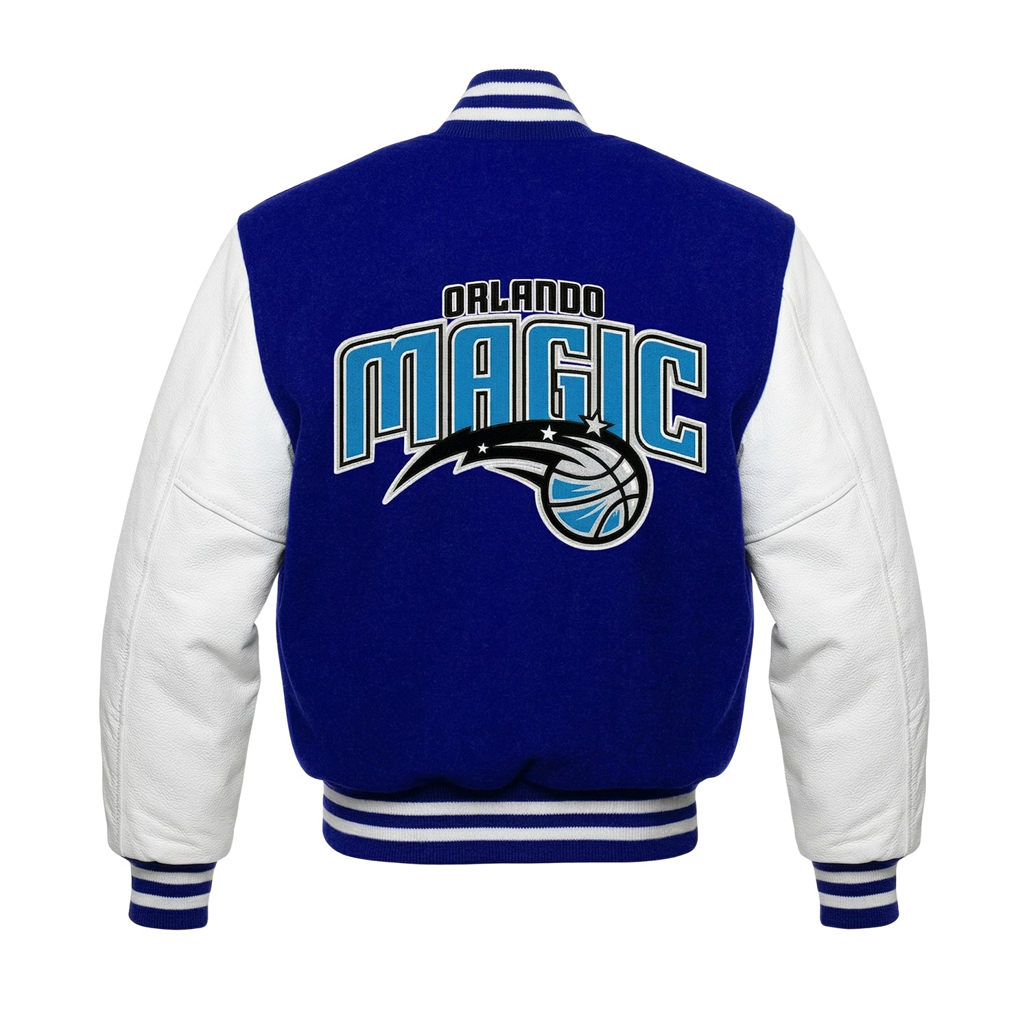 NBA Men's Orlando Magic Wool Premium Varsity Jacket (Back)