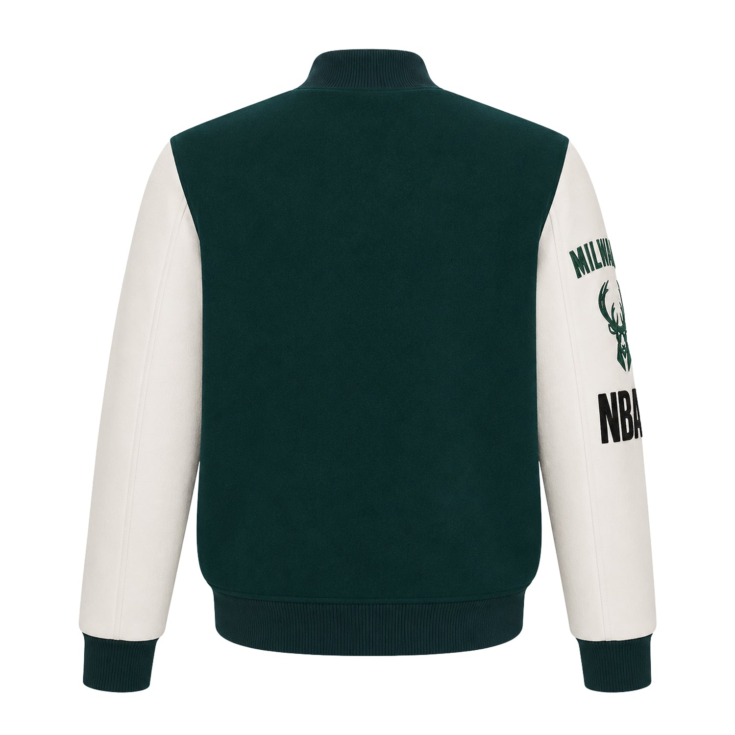 NBA Men's Milwaukee Bucks Varsity Jacket (Back)
