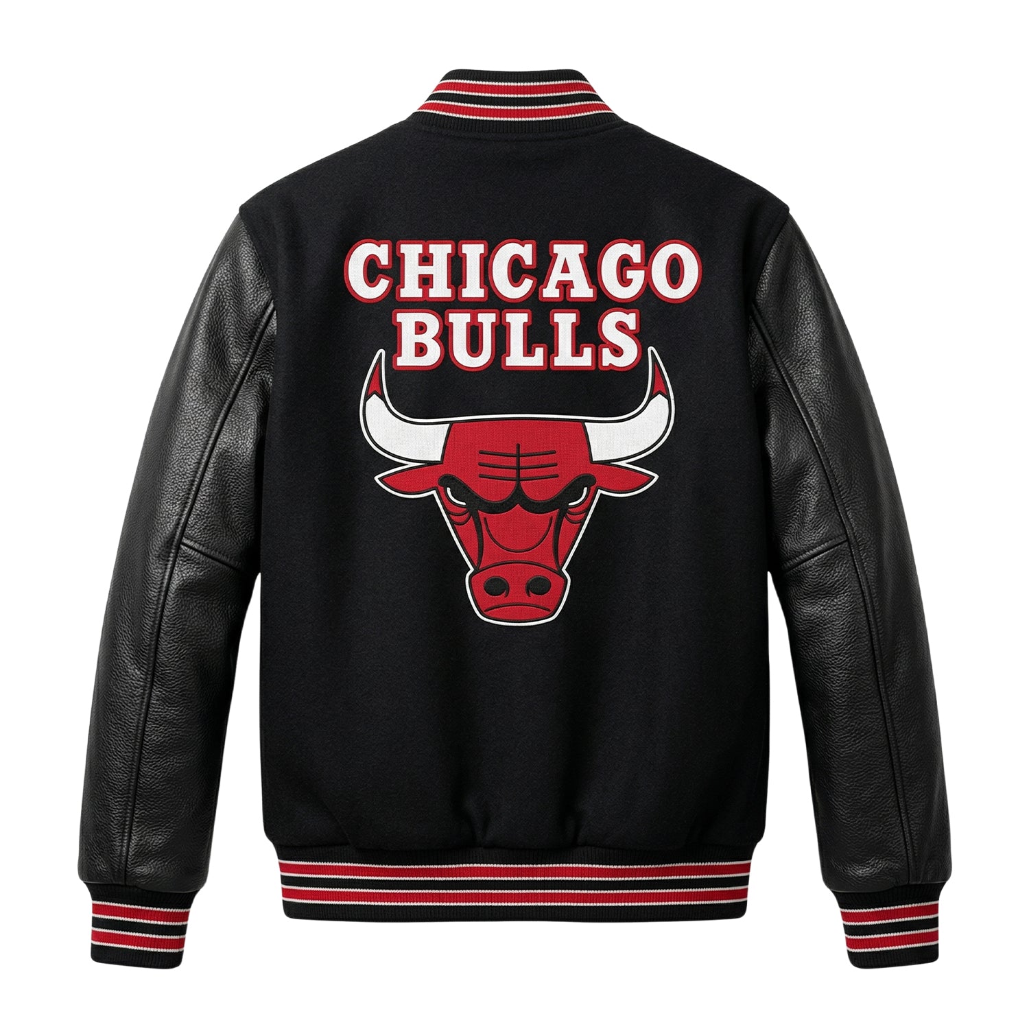 NBA Women's Chicago Bulls Varsity Jacket (Back)