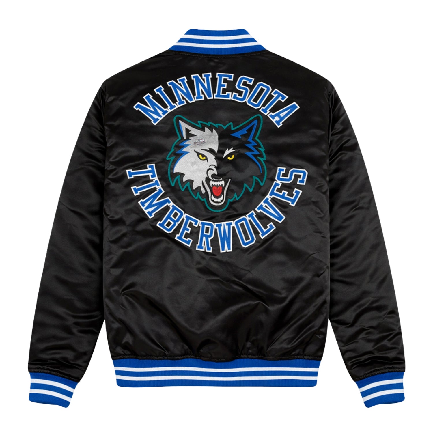 NBA Women's Minnesota Timberwolves Varsity Jacket (Back)