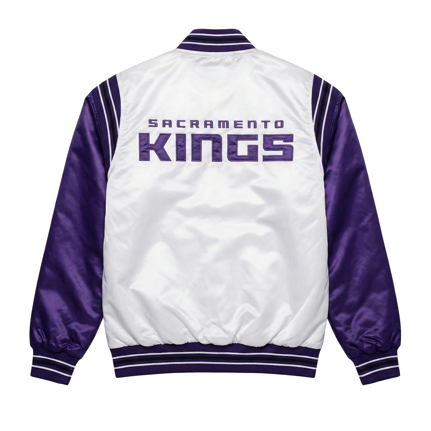 NBA Women's Sacramento Kings Varsity Jacket (Back)