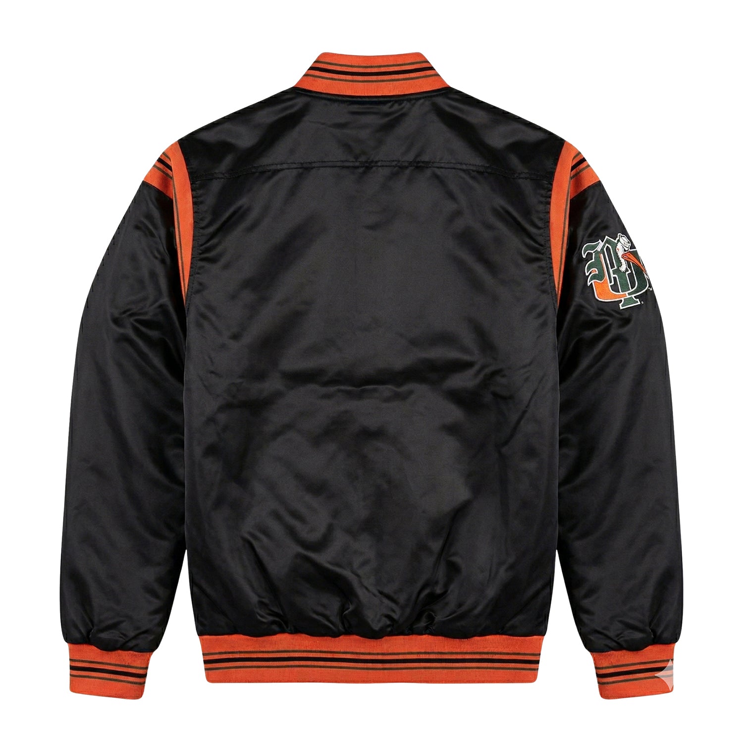 NCAA Men's Miami Hurricanes Varsity Jacket (Back)