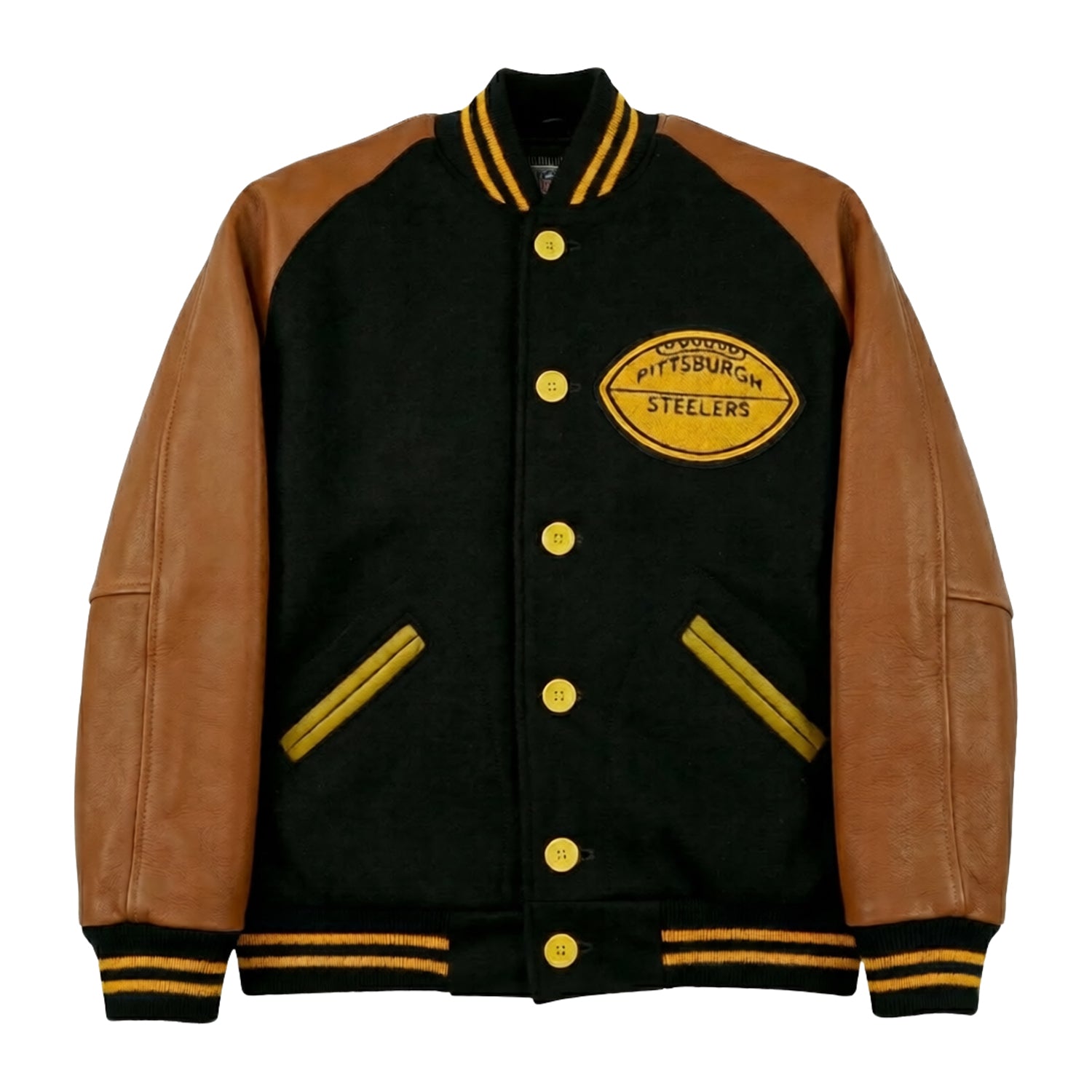 NFL Men's 1955 Pittsburgh Steelers Varsity Jacket