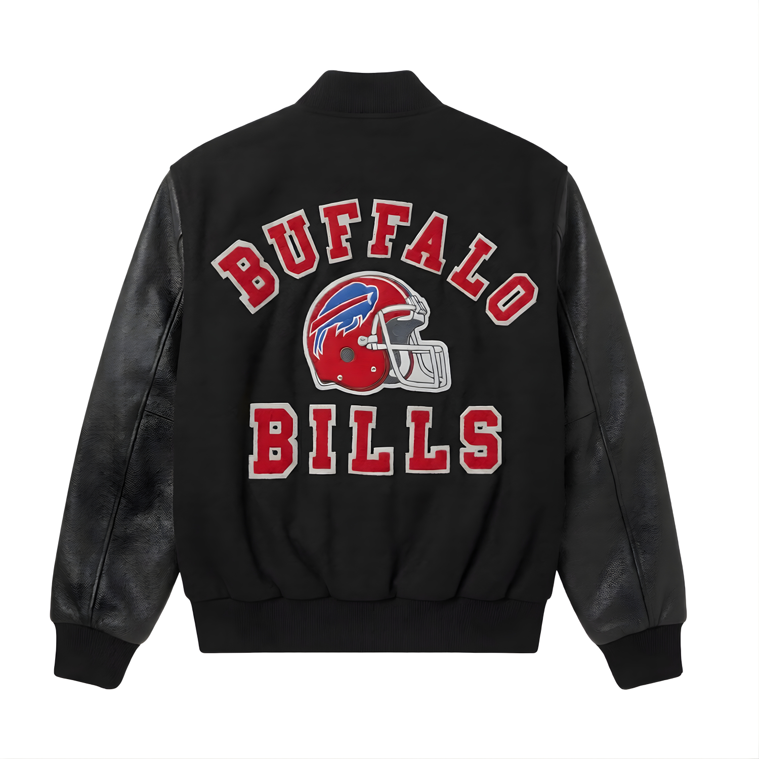 NFL Men's 90’s Style Buffalo Bills Varsity Jacket (Back)
