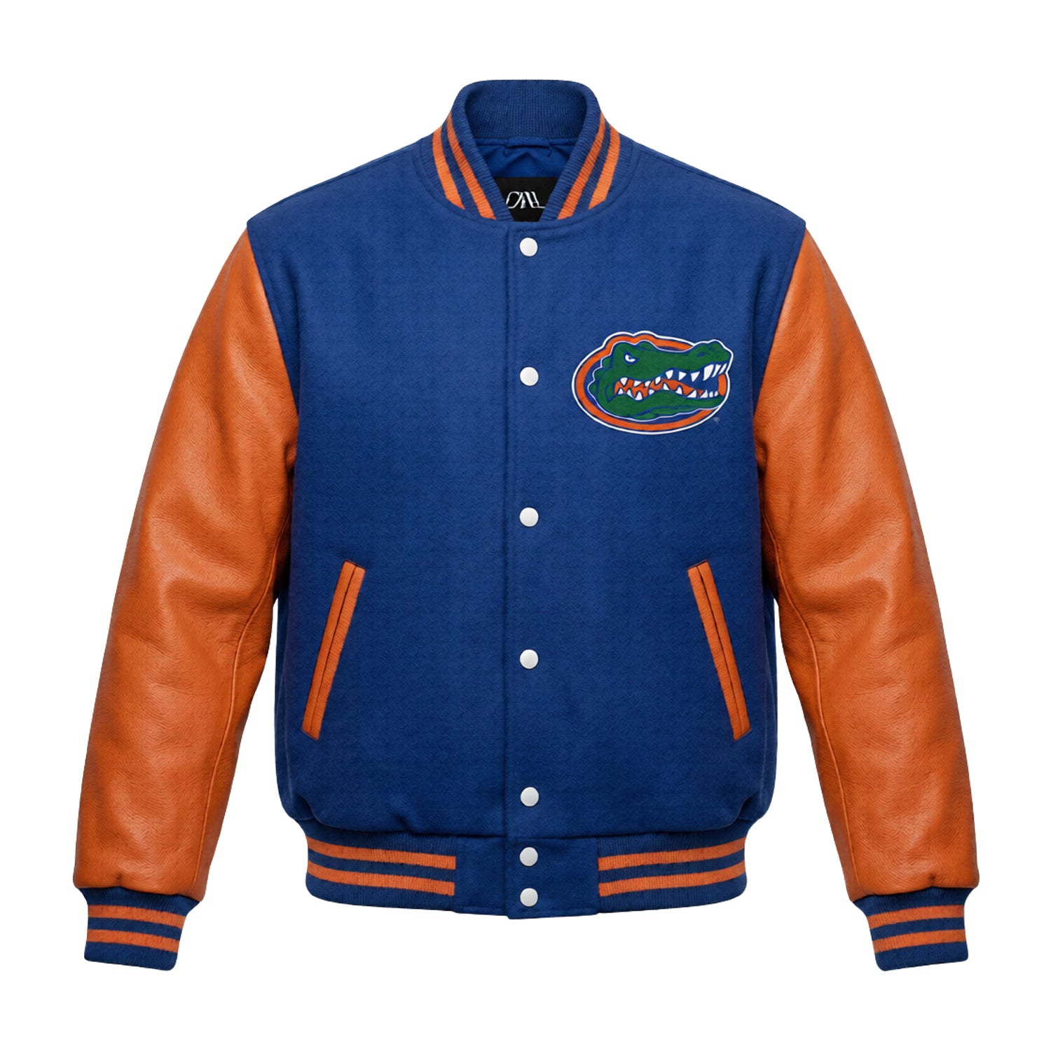 NFL Men's Florida Gators Orange & Blue Varsity Jacket