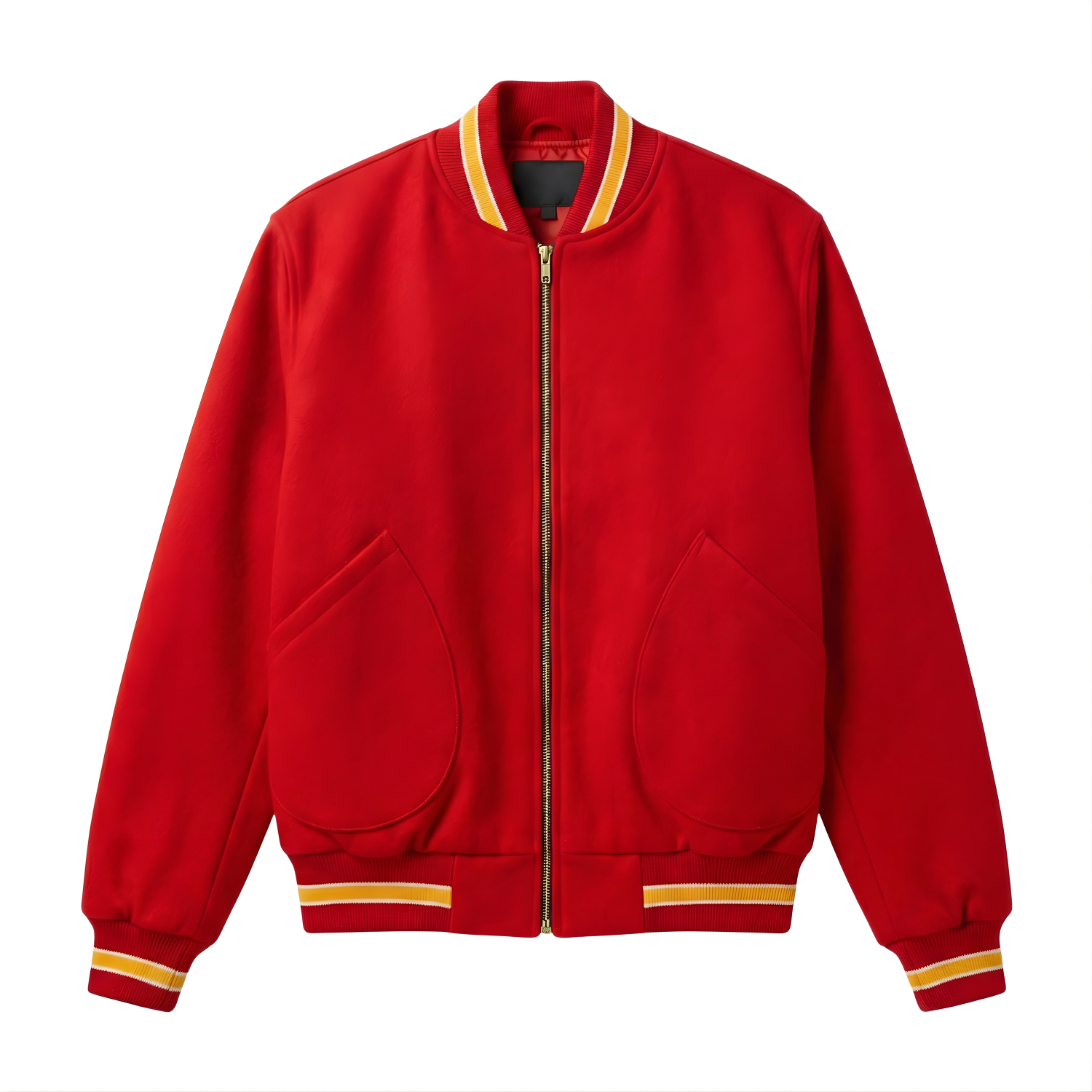NFL Men's Kansas City Chiefs 1969 Red Wool Varsity Jacket