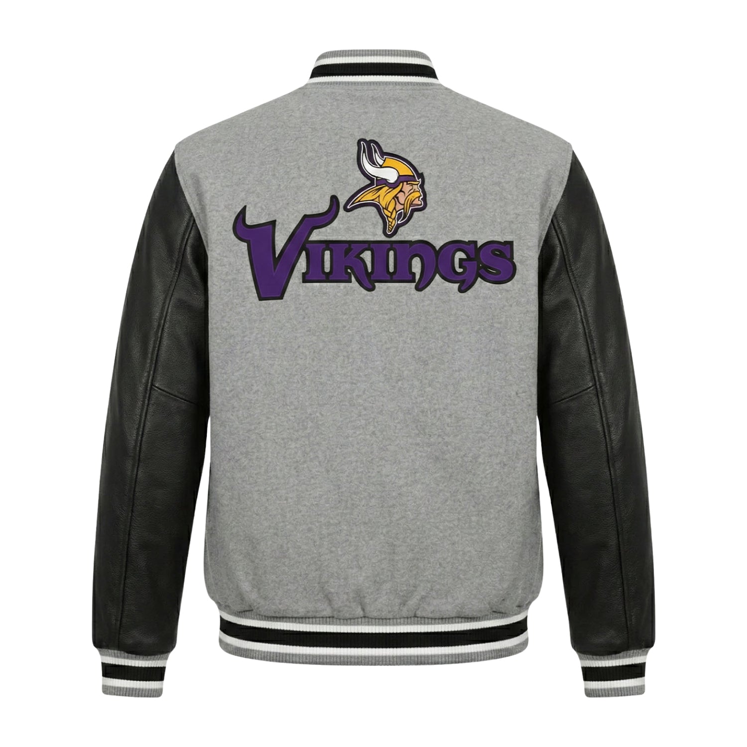 NFL Men's Minnesota Vikings Varsity Jacket (Back)