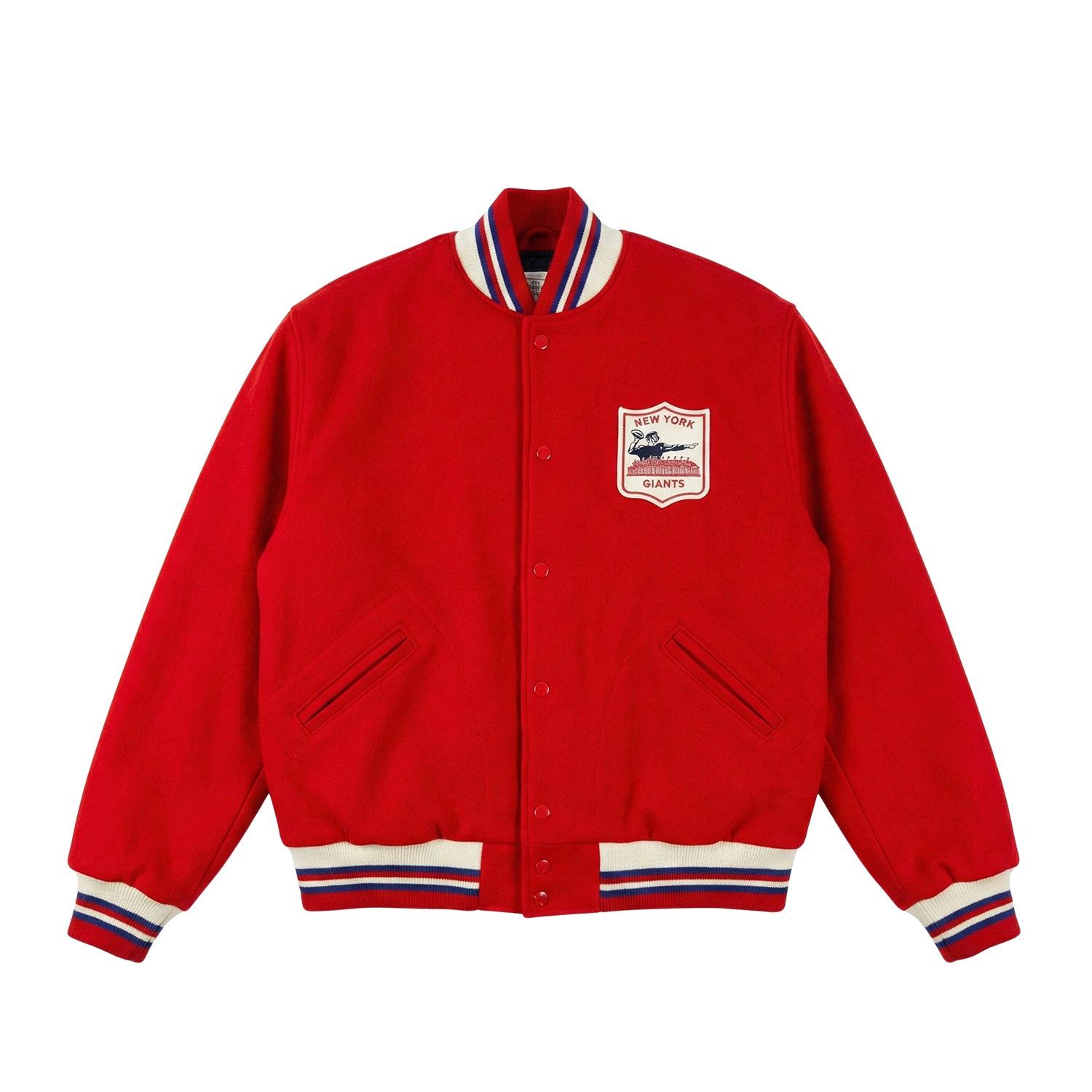 NFL Men's Kansas City Chiefs 1969 Red Wool Varsity Jacket