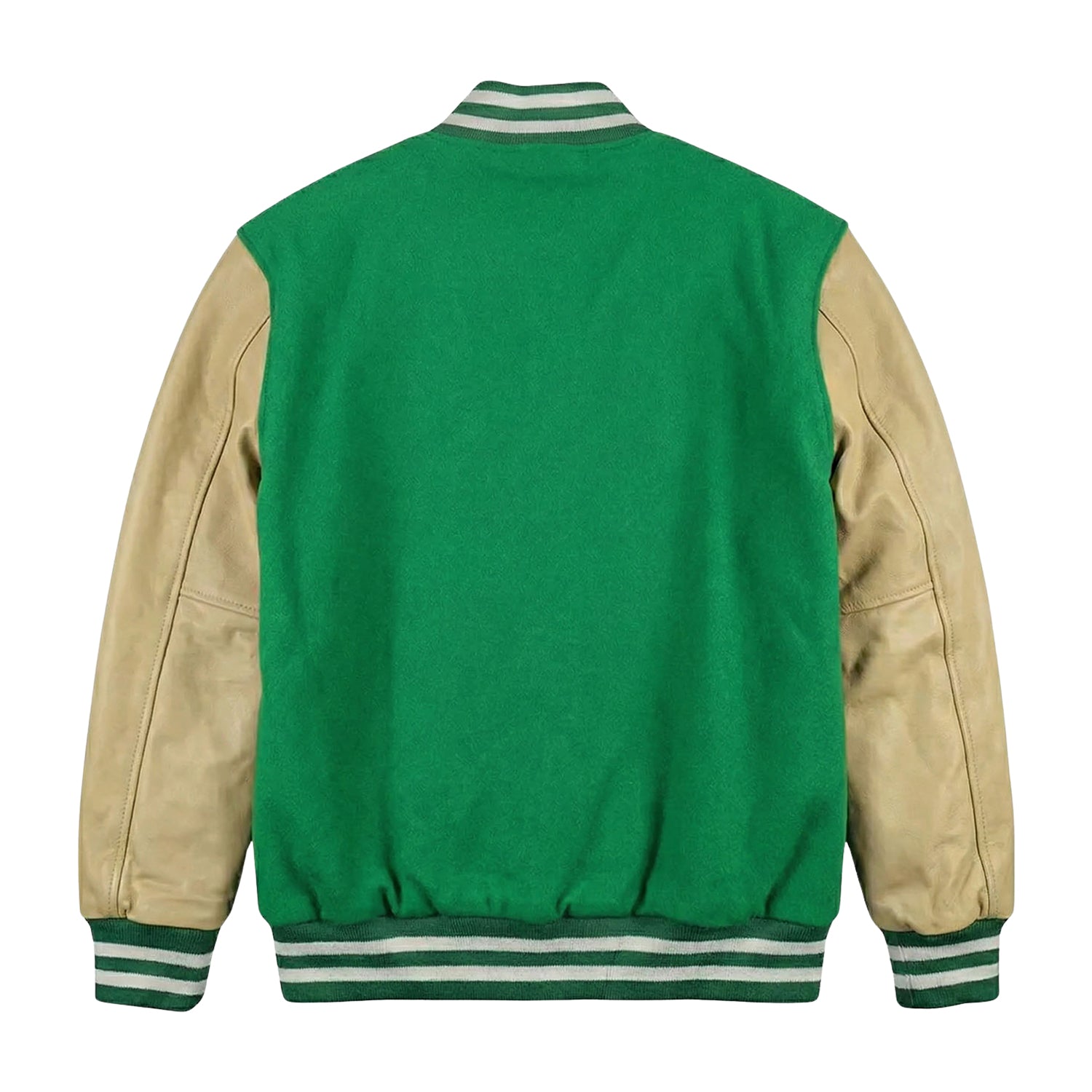 NFL Men's New York Jets Green Varsity Jacket (Back)