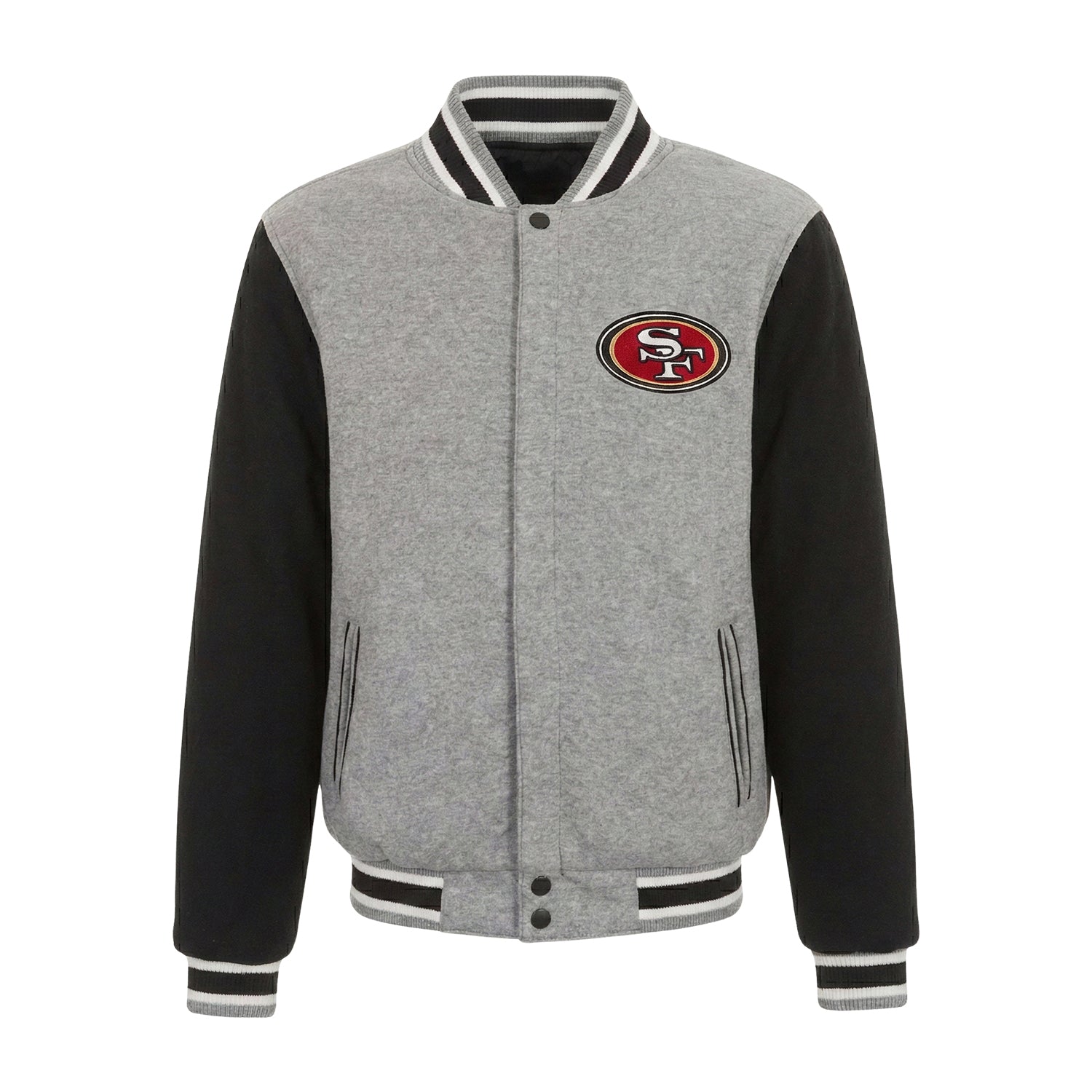 NFL Men's San Francisco 49ers Wool Varsity Jacket