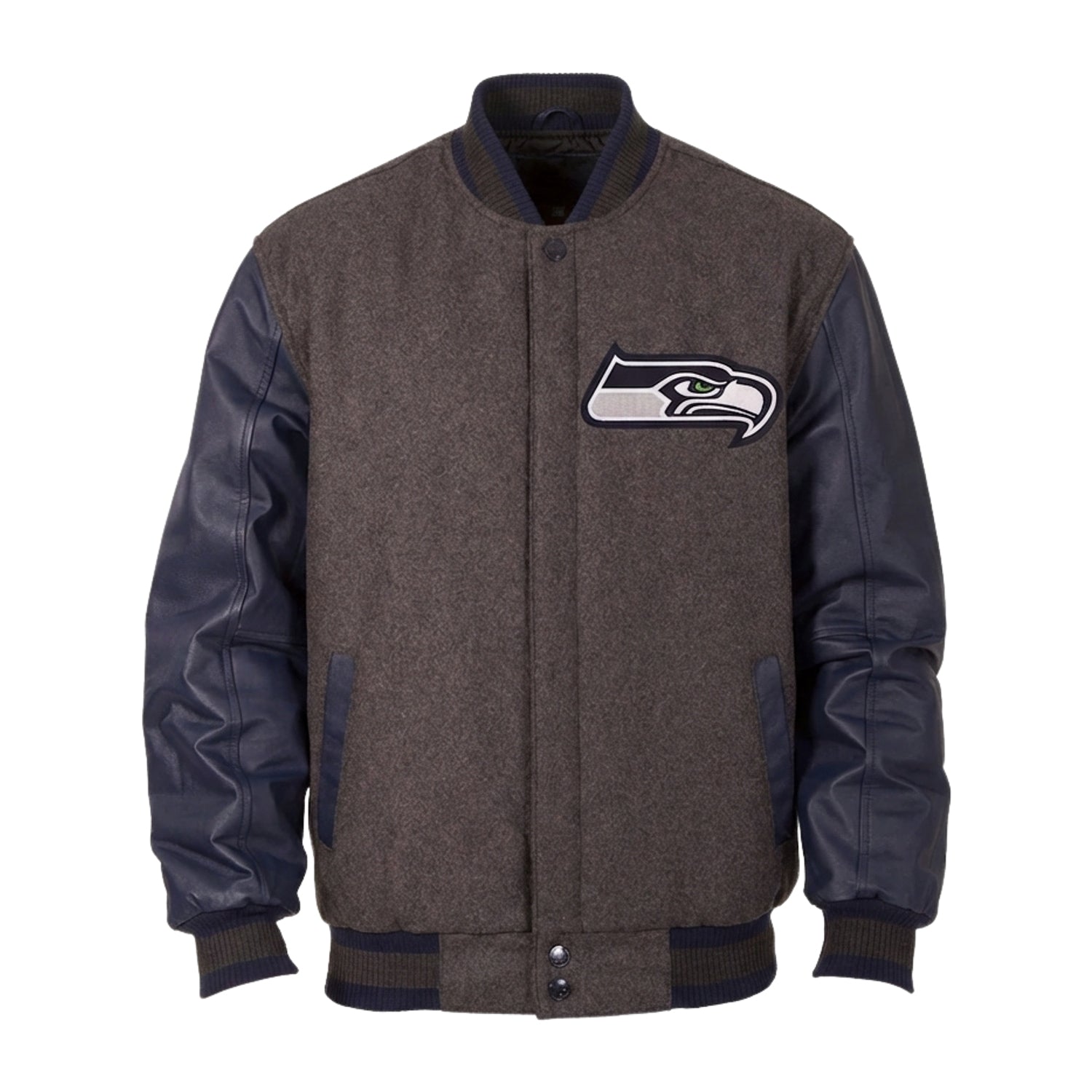 NFLMen_sSeattleSeahawksCharcoalVarsityJacket