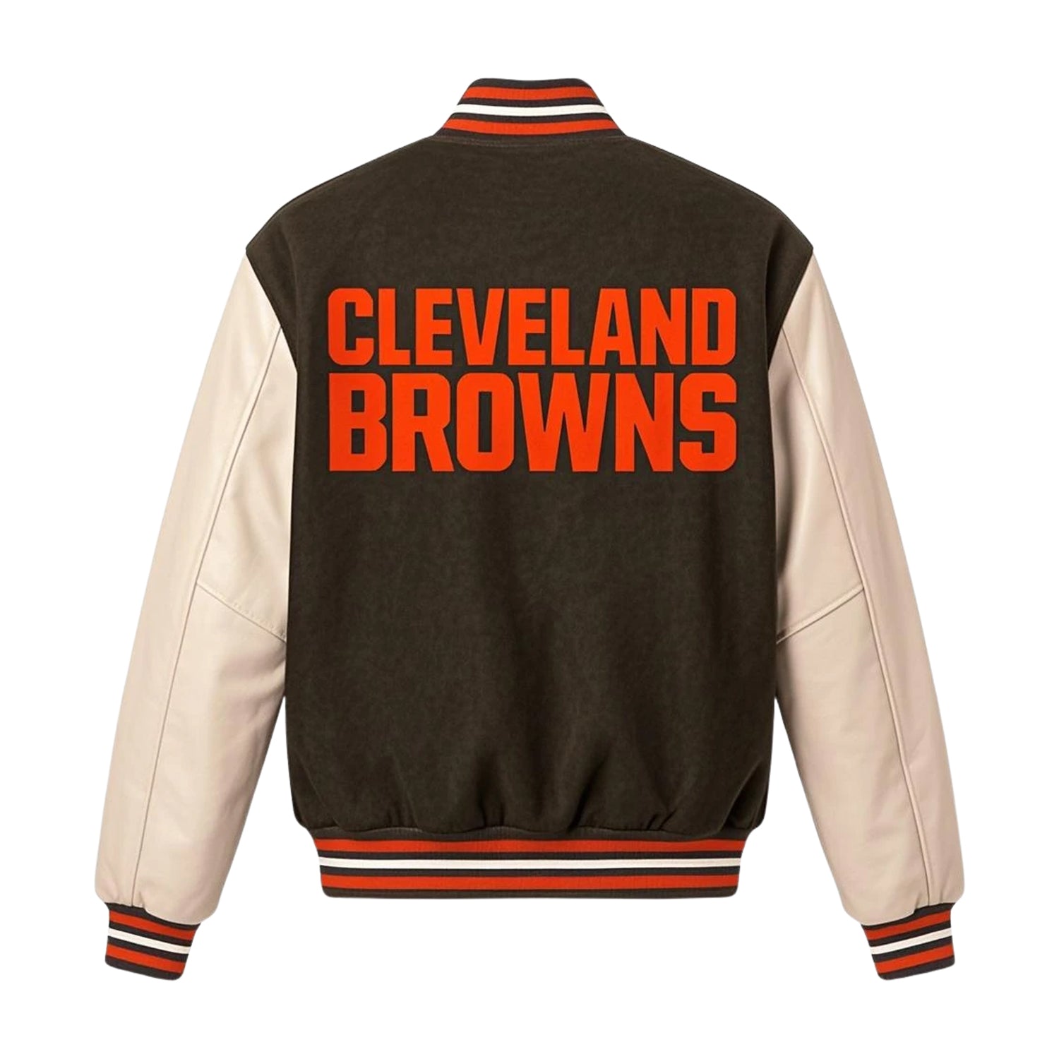 NFL Men's Cleveland Browns Varsity Jacket (Back)