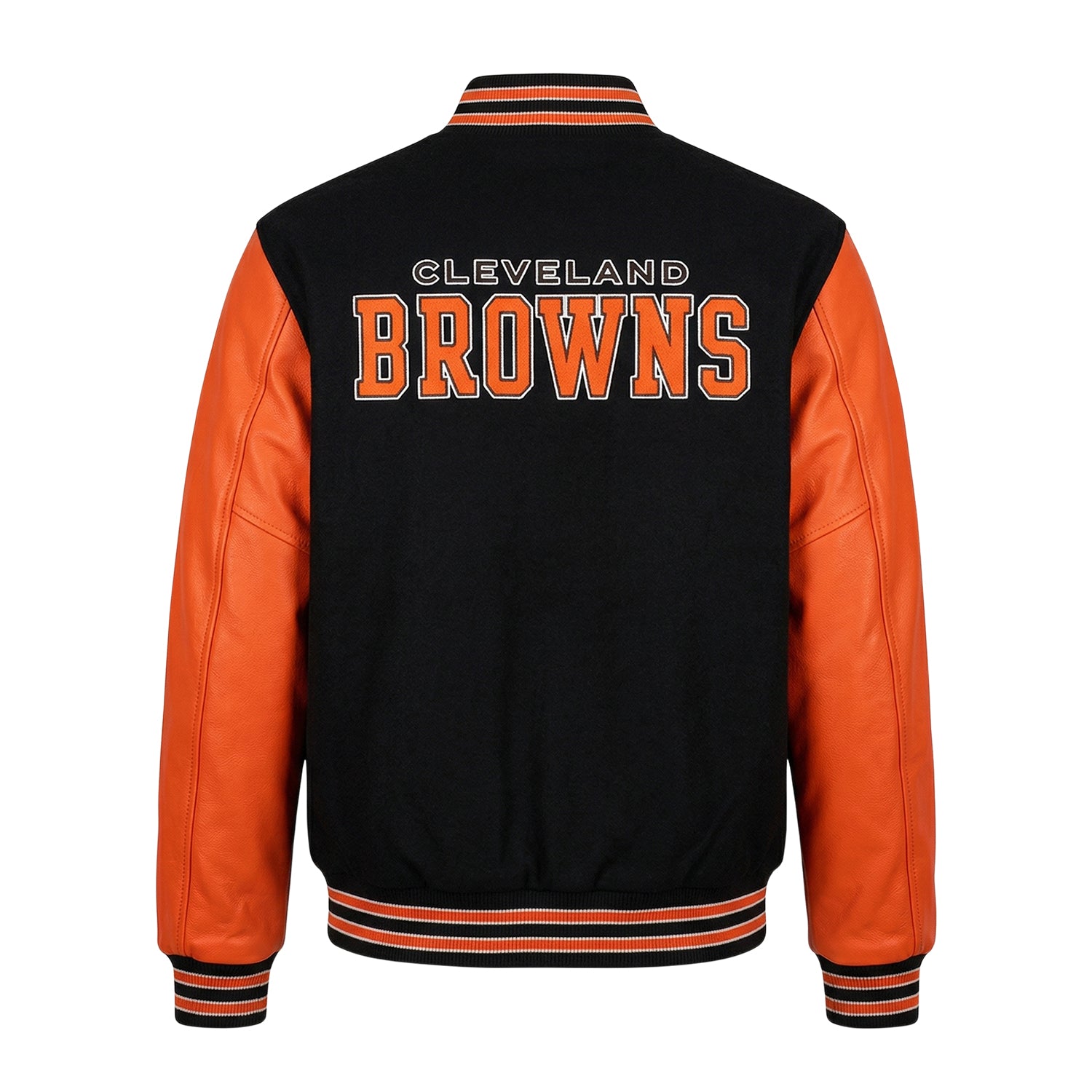 NFL Women's Cleveland Browns Varsity Jacket (Back)