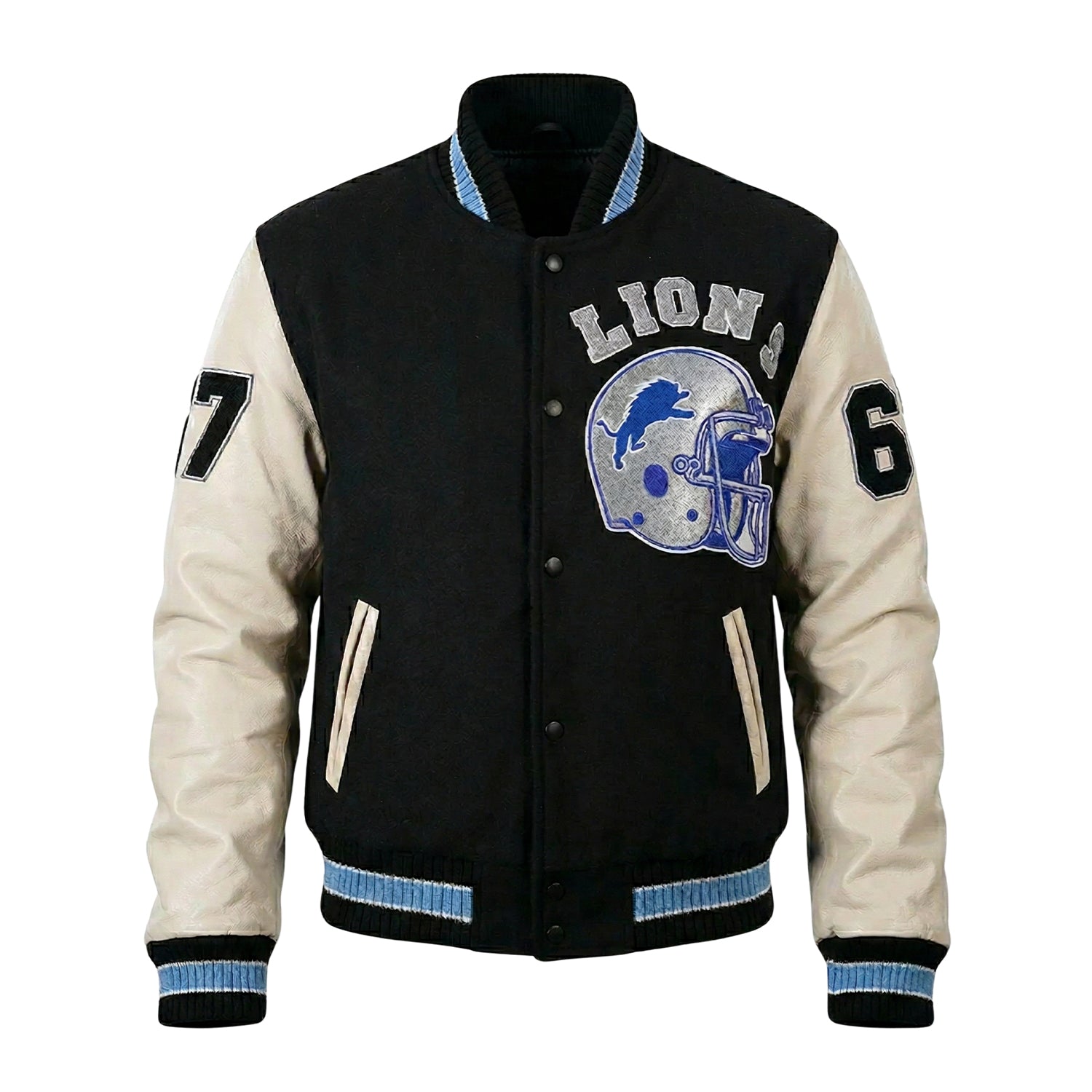NFL Women's Detroit Lions Varsity Jacket