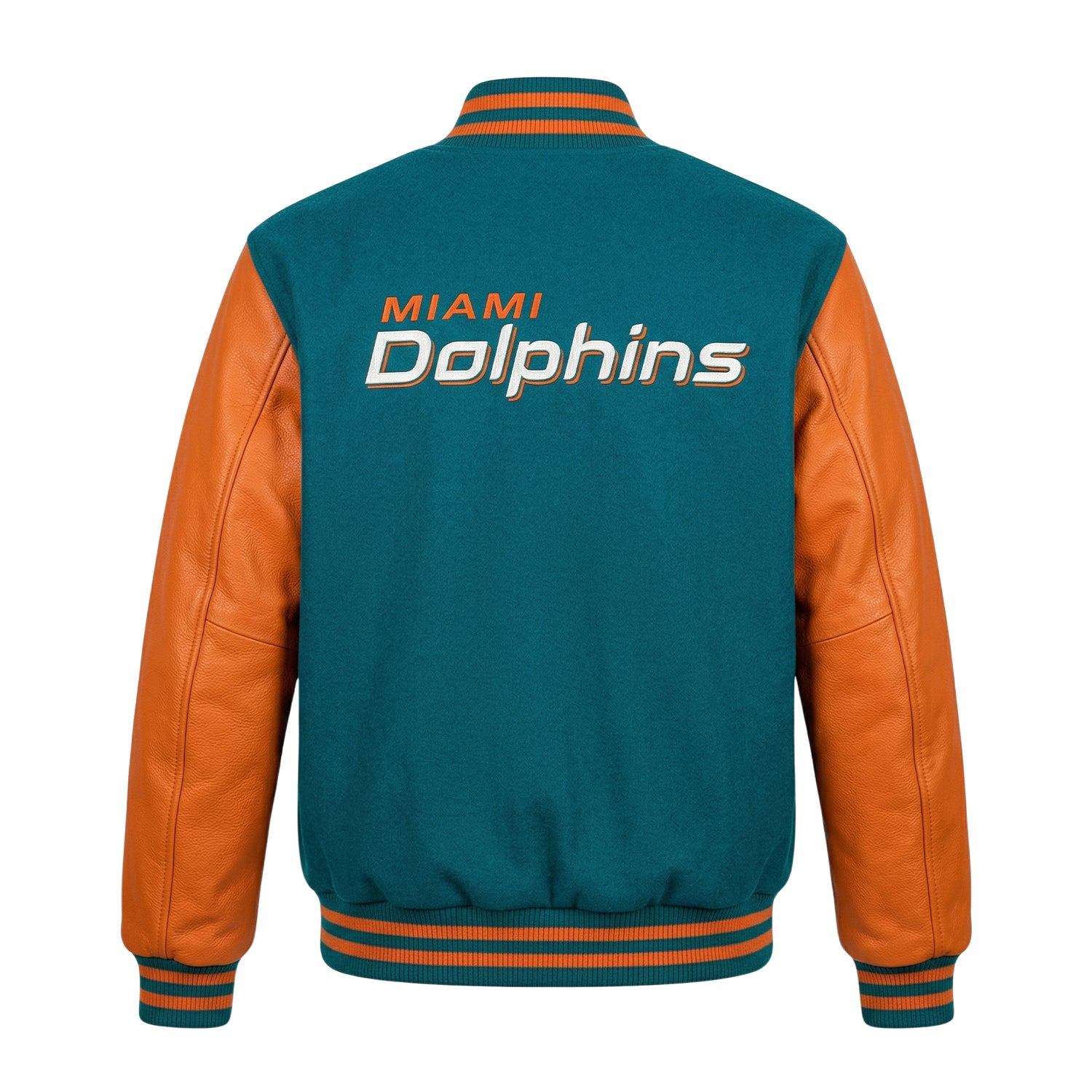NFL Women's Miami Dolphins Varsity Jacket (Back)