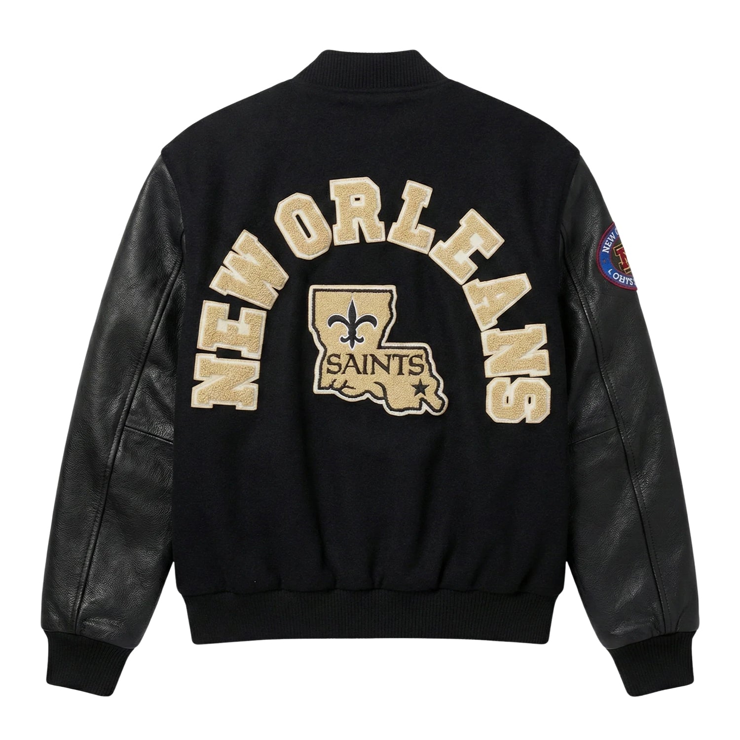NFL Women's New Orleans Saints Varsity Jacket (Back)