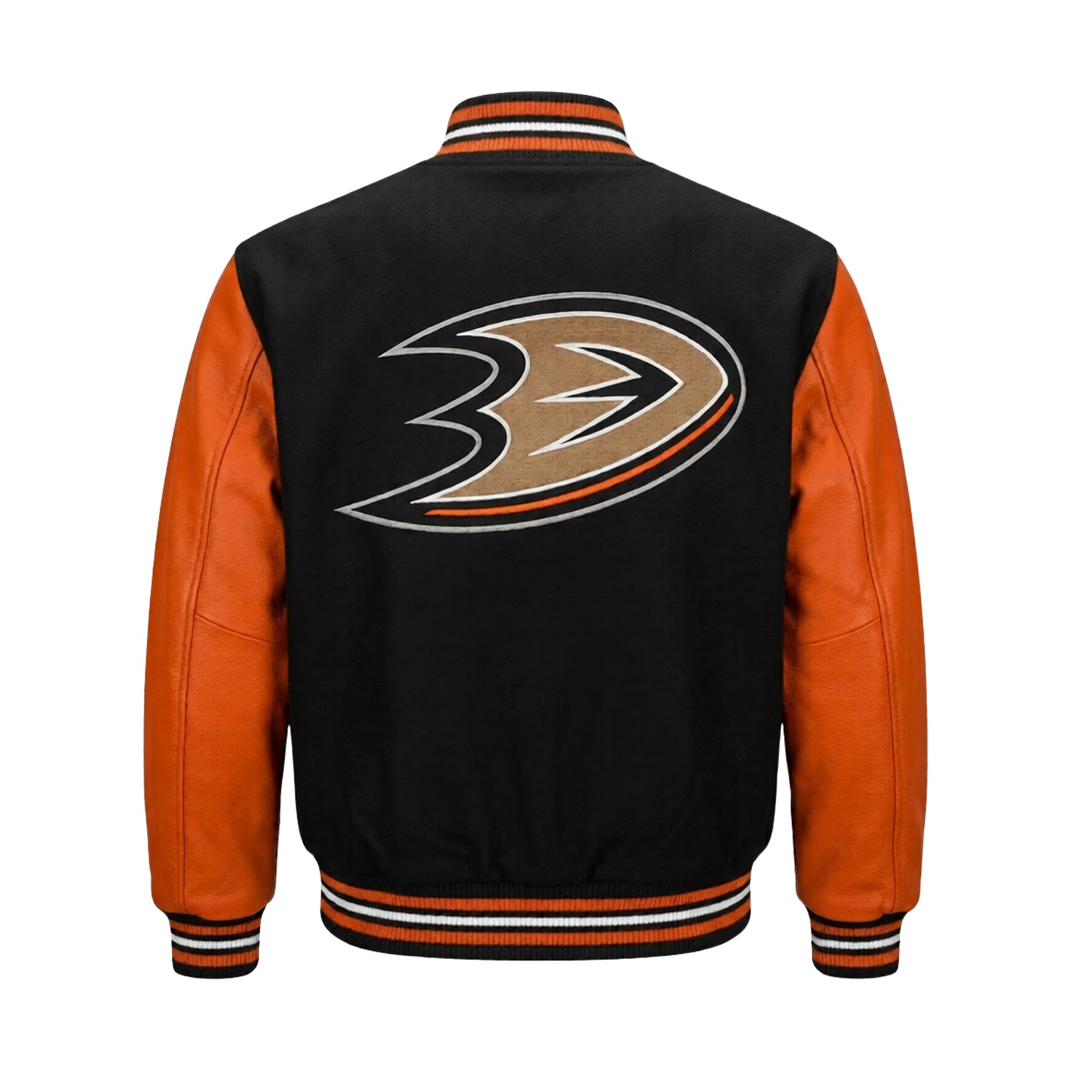 NHL Men's Anaheim Ducks Varsity Jacket (Back)