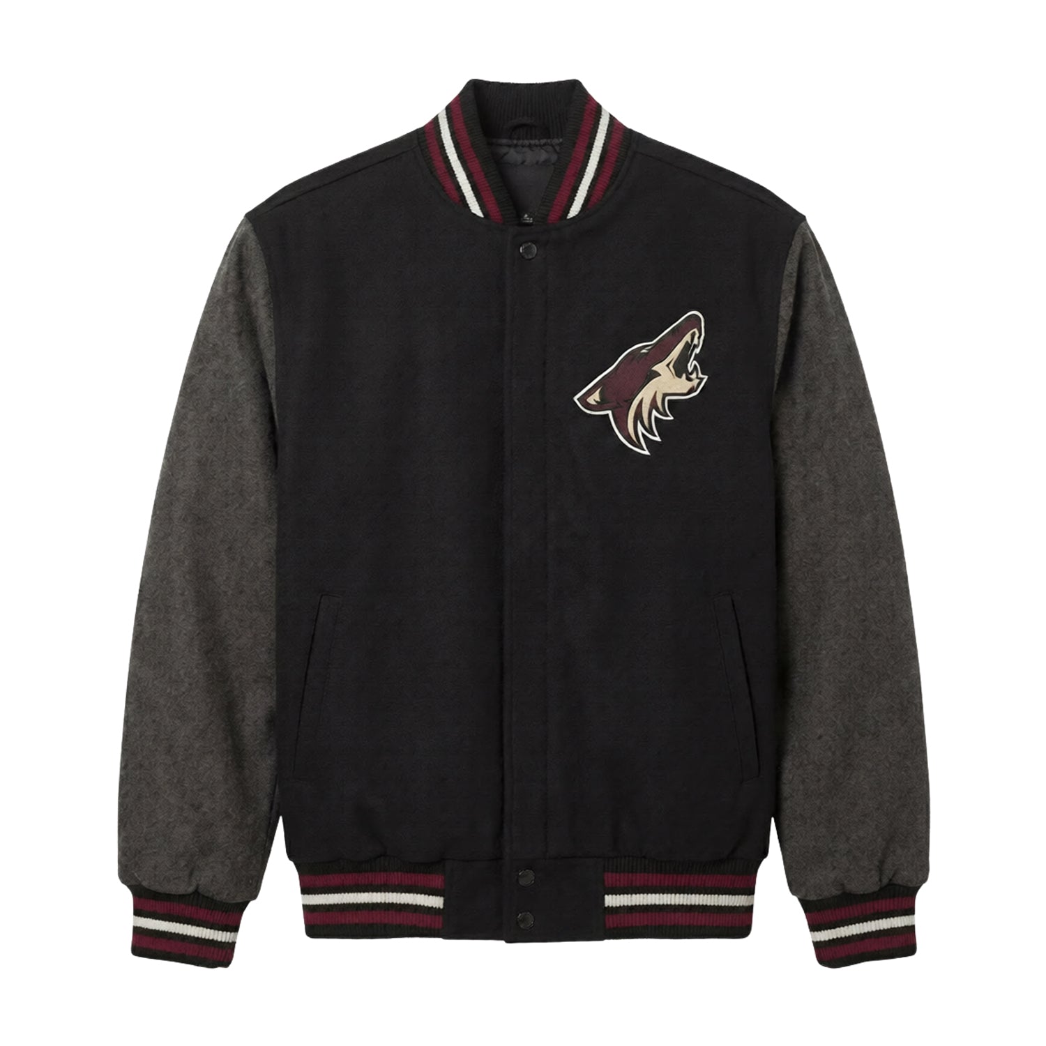 NHL Men's Arizona Coyotes Varsity Jacket