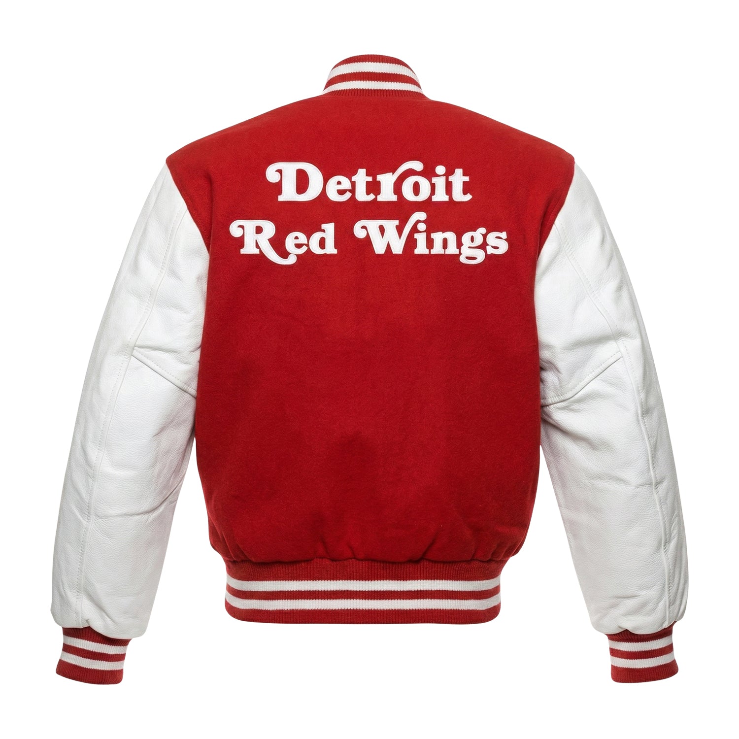 NHL Men's Detroit Red Wings Varsity Jacket (Back)