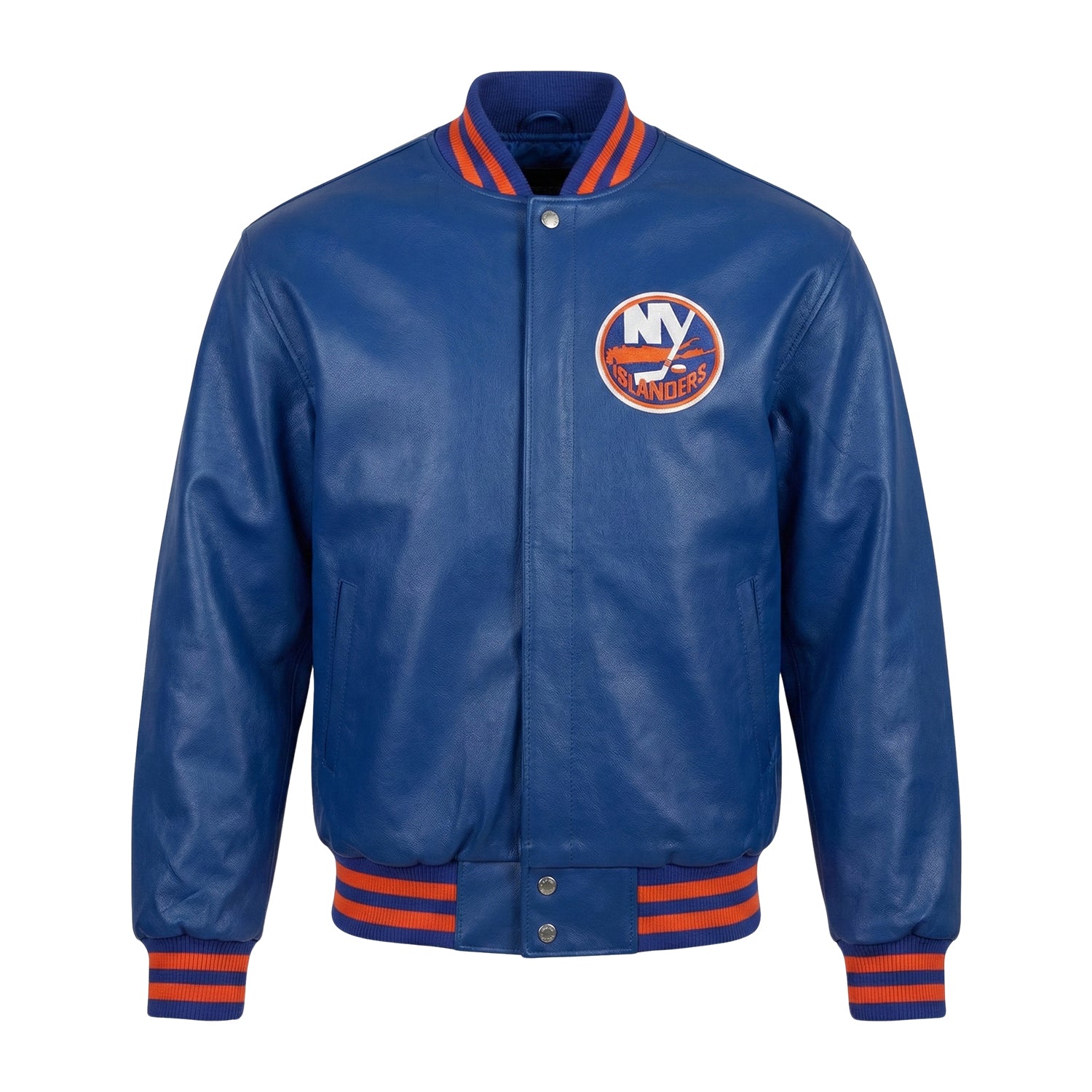 NHL Men's New York Islanders Blue Varsity Jacket