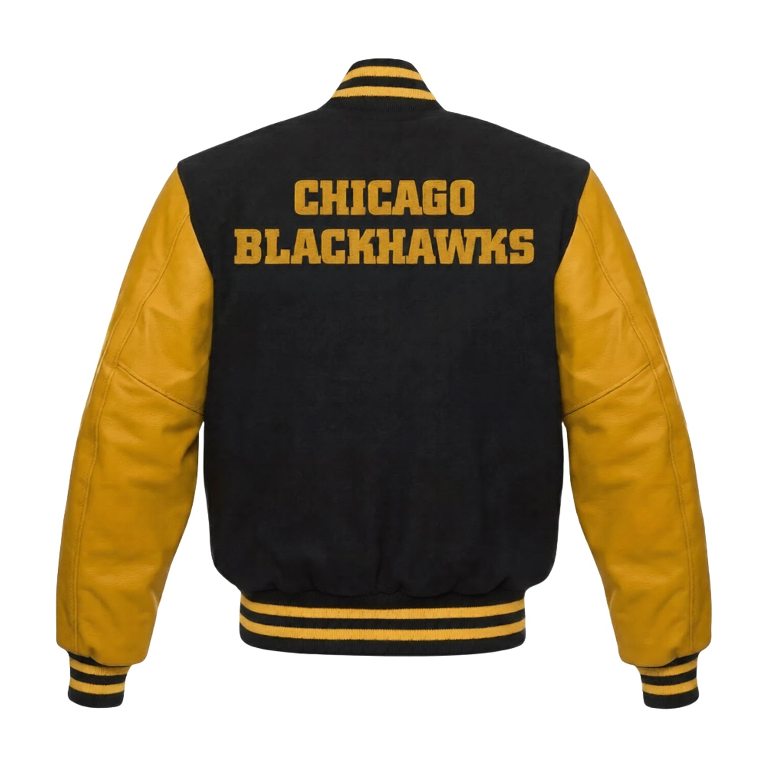 NHL Men's Chicago Blackhawks Varsity Jacket (Back)