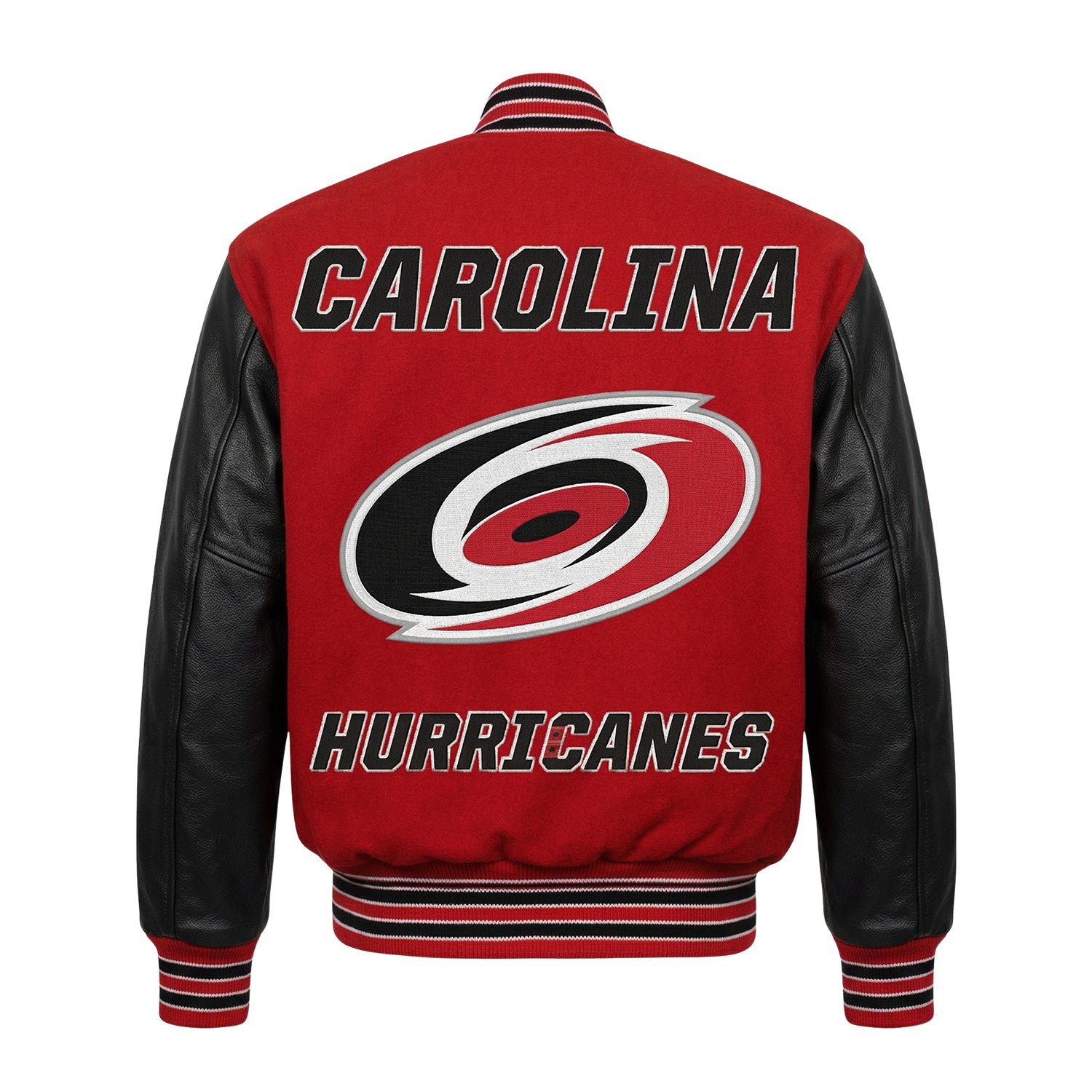 NHL Women's Carolina Hurricanes Varsity Jacket (Back)