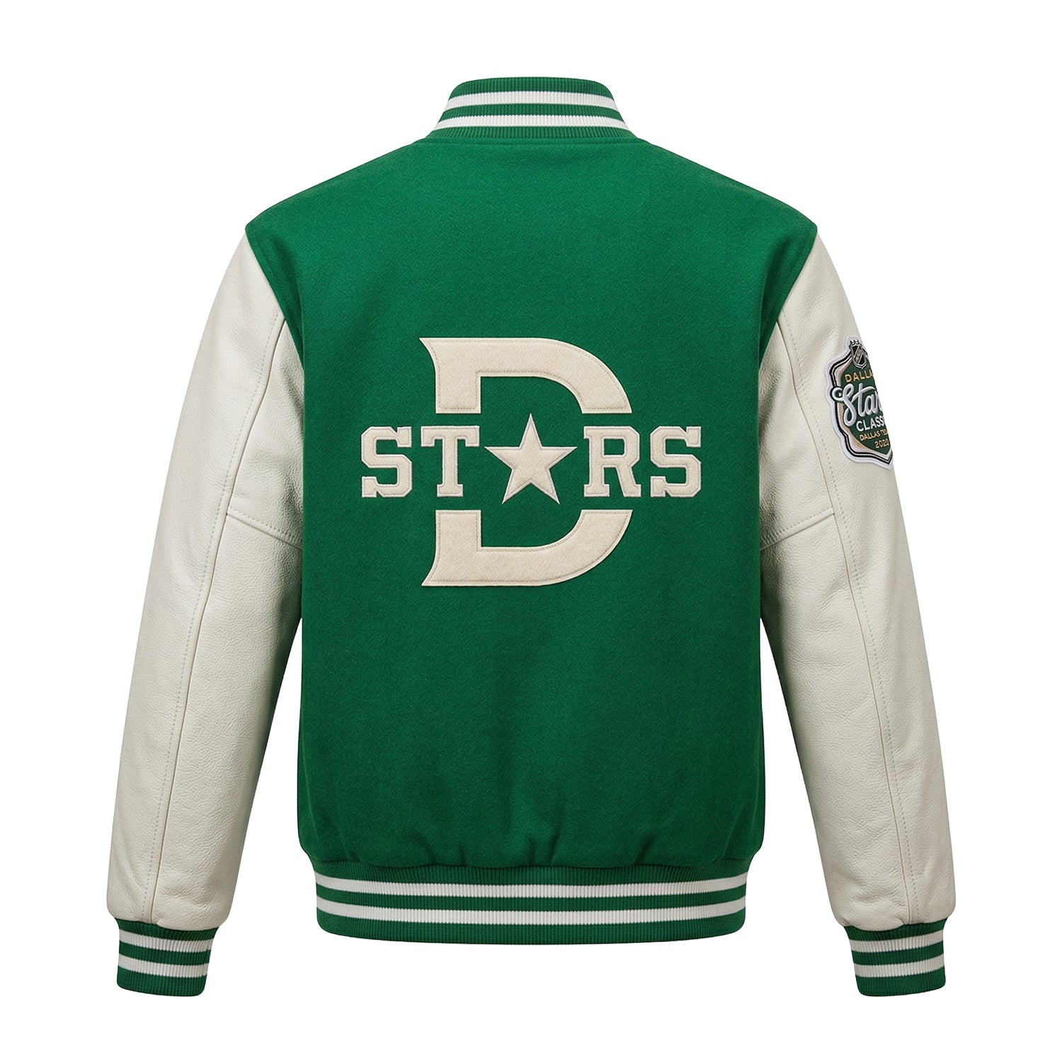 NHL Women's Dallas Stars Varsity Jacket (Back)