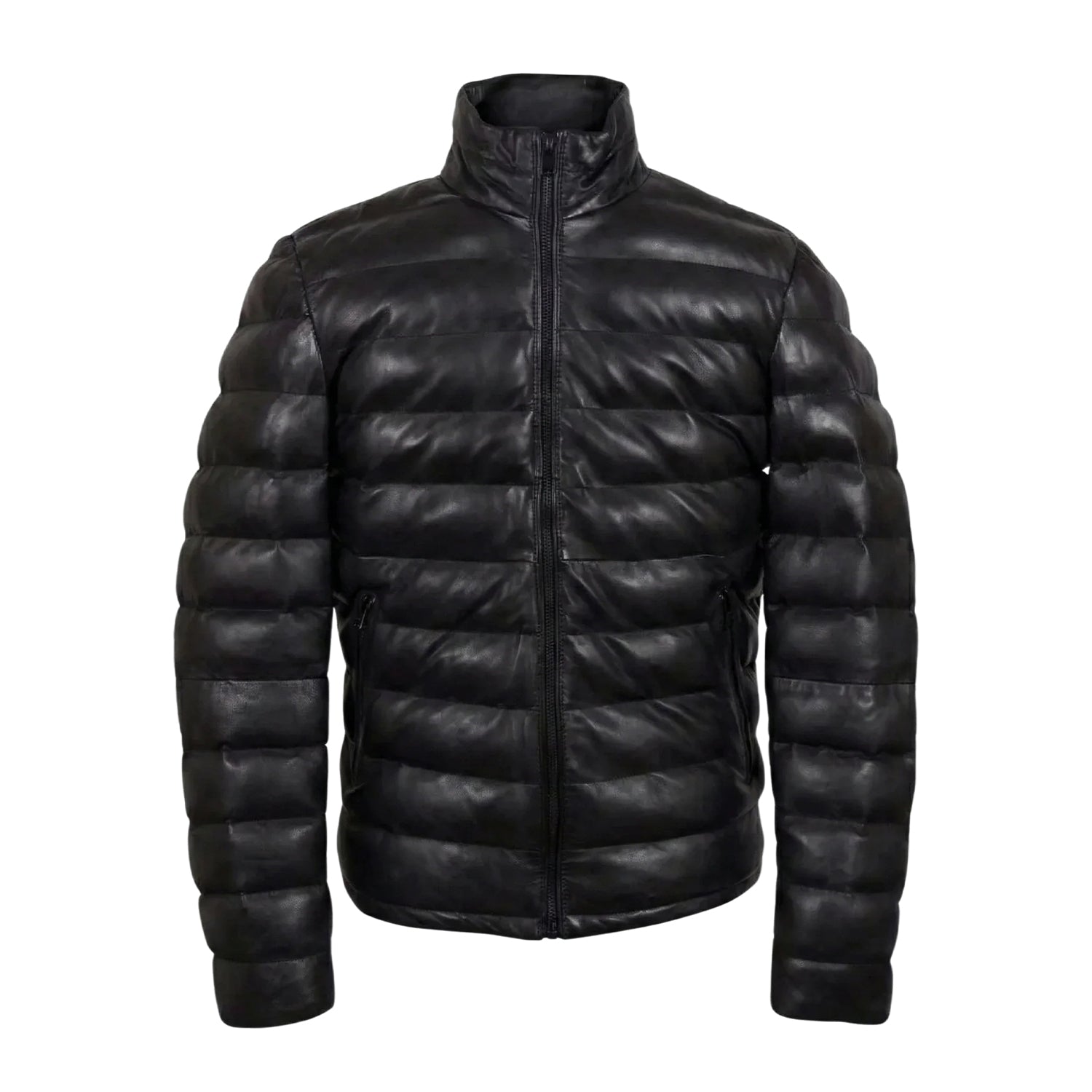 Women's Quilted Sleek and durable Black Puffer Jacket