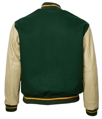 Men Green Bay Packers 1950 Green Varsity Jacket - NFL