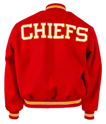 Men Kansas City Chiefs 1969 Red Wool Varsity Jacket - NFL