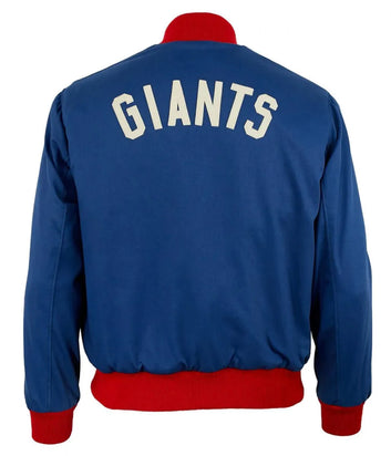 Men 1959 NY Giants Blue Varsity Jacket - NFL