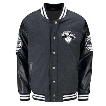 Men NY Knicks First Rounder Varsity Jacket - NBA